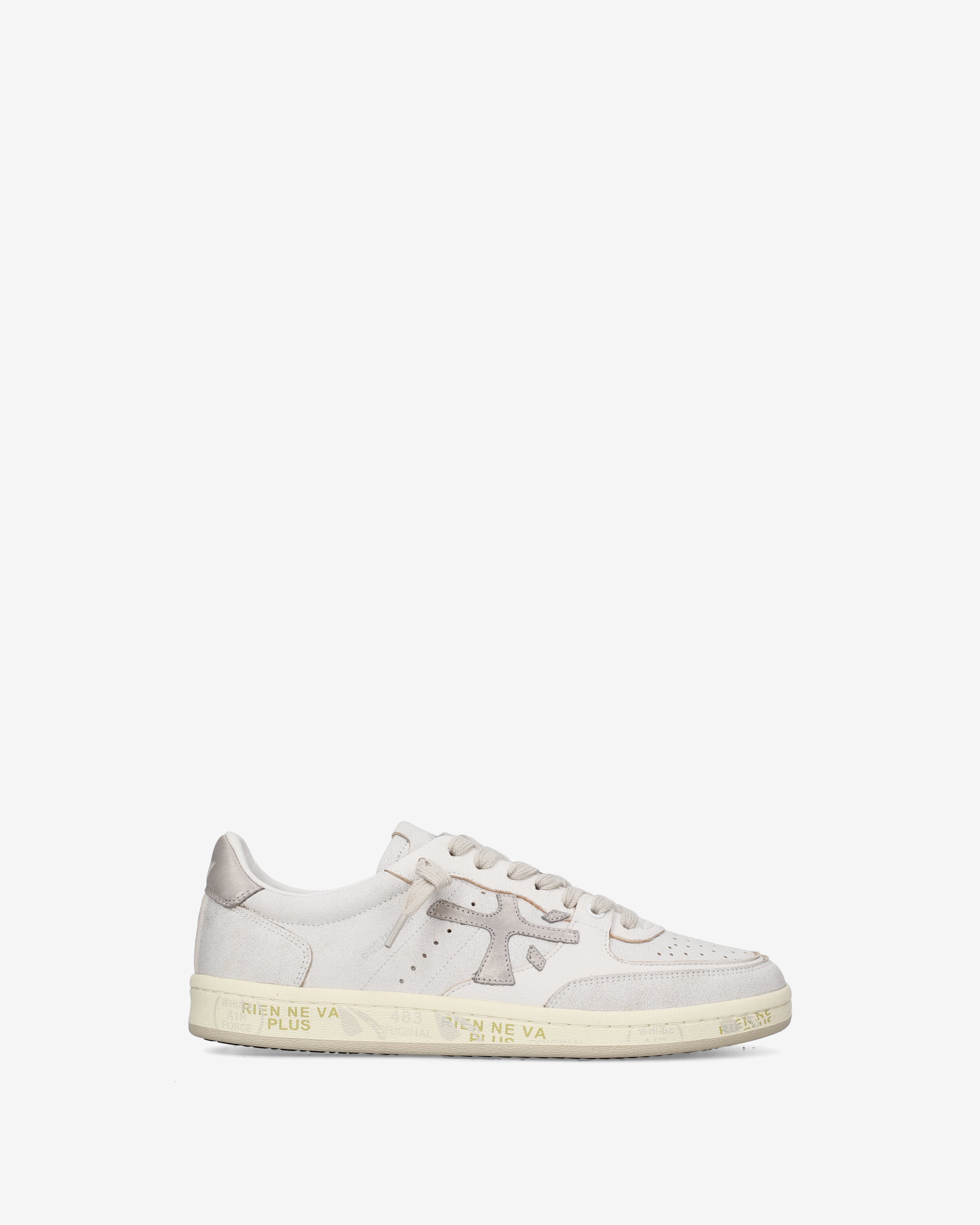 Premiata Bskt Clayd 8447 baskets femme blanc cuir