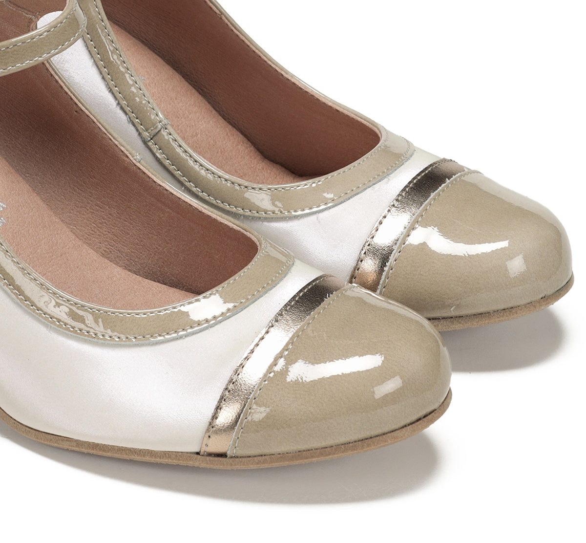 Dorking by Fluchos Rodin D9092 escarpins blanc à talon
