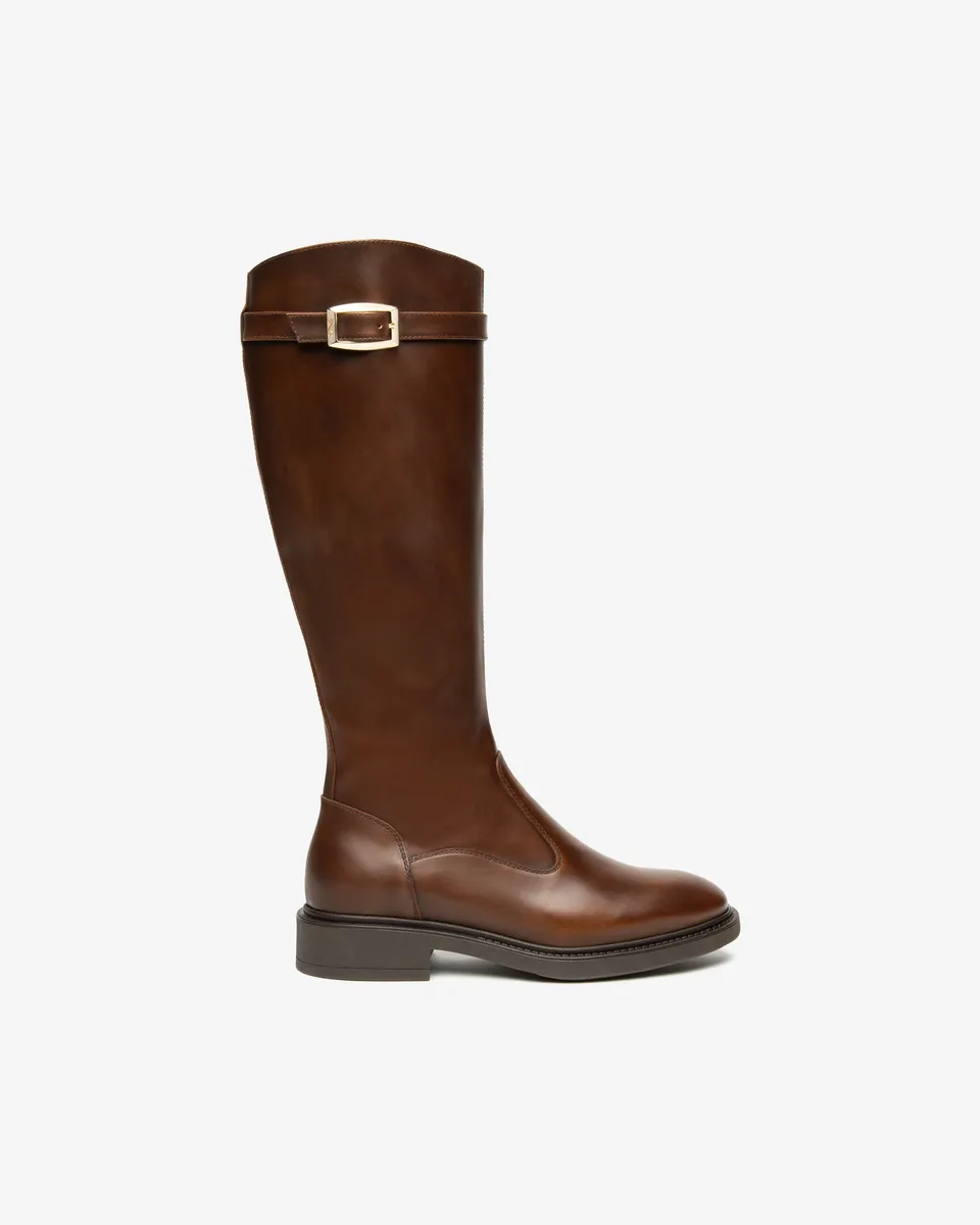 Nero Giardini Boots Bottes Cuir Femme Hiver