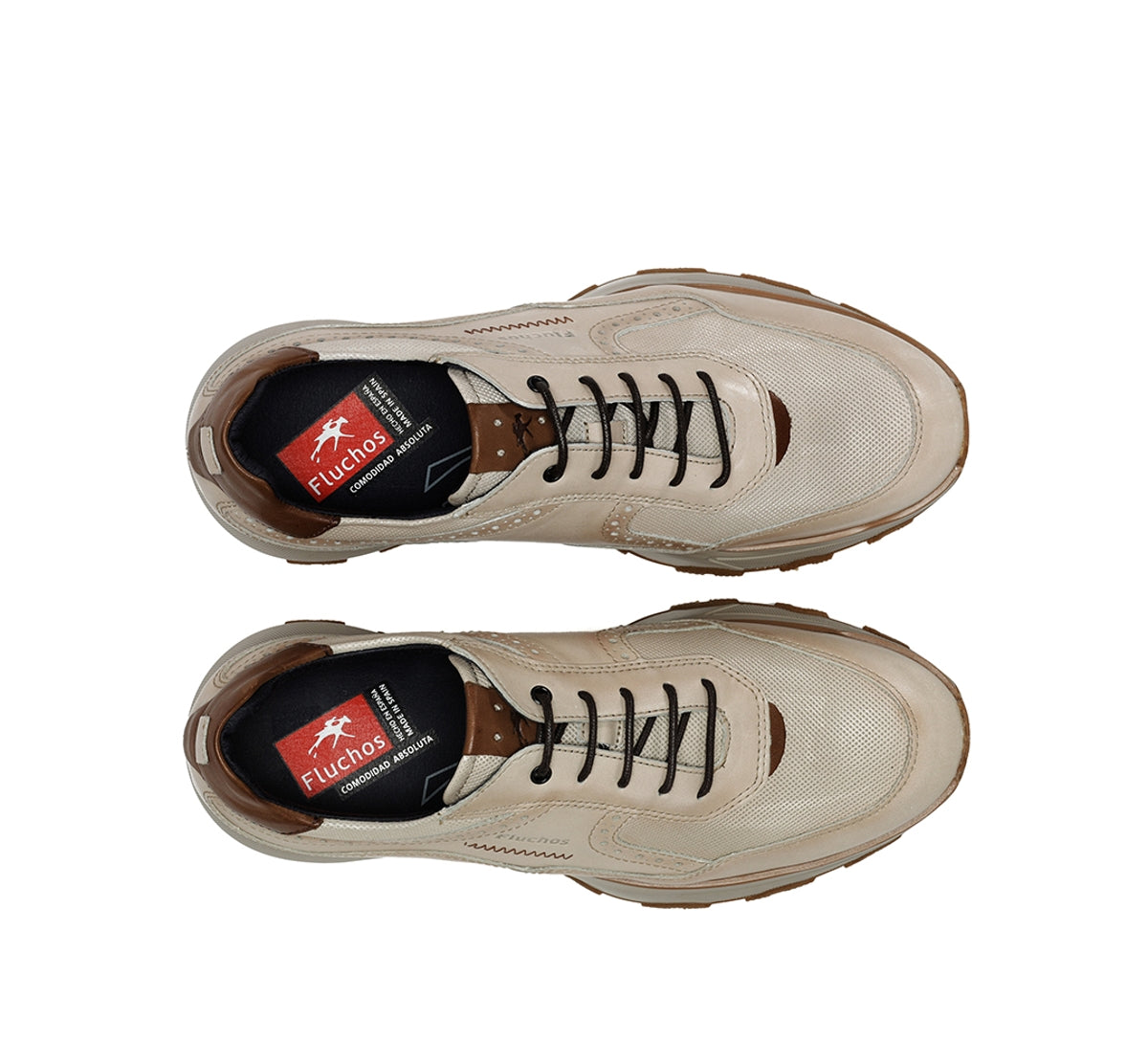 Fluchos Walter F2082 baskets blanc homme