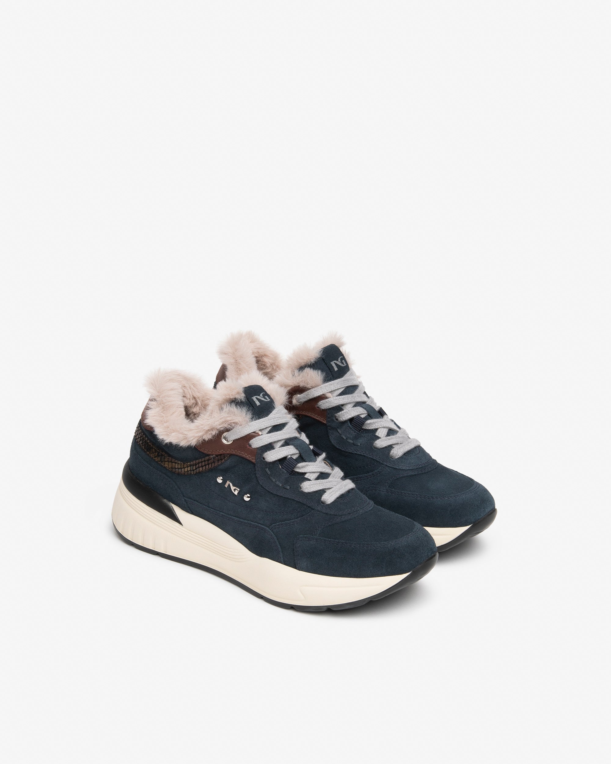 Nero Giardini Sneakers baskets femme daim pointure 38