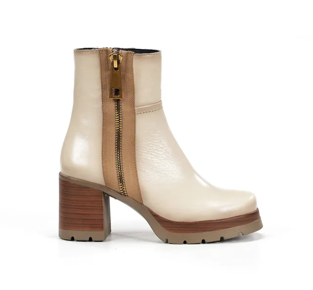 Dorking by Fluchos Safe D9413 Bottine Femme Taupe