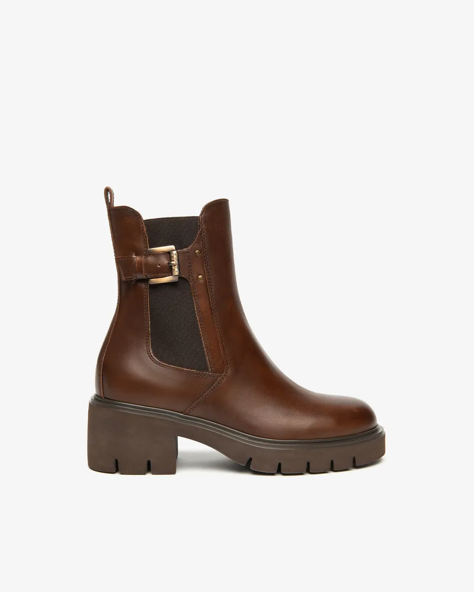 Nero Giardini Chelsea Boots bottines cuir femme hiver