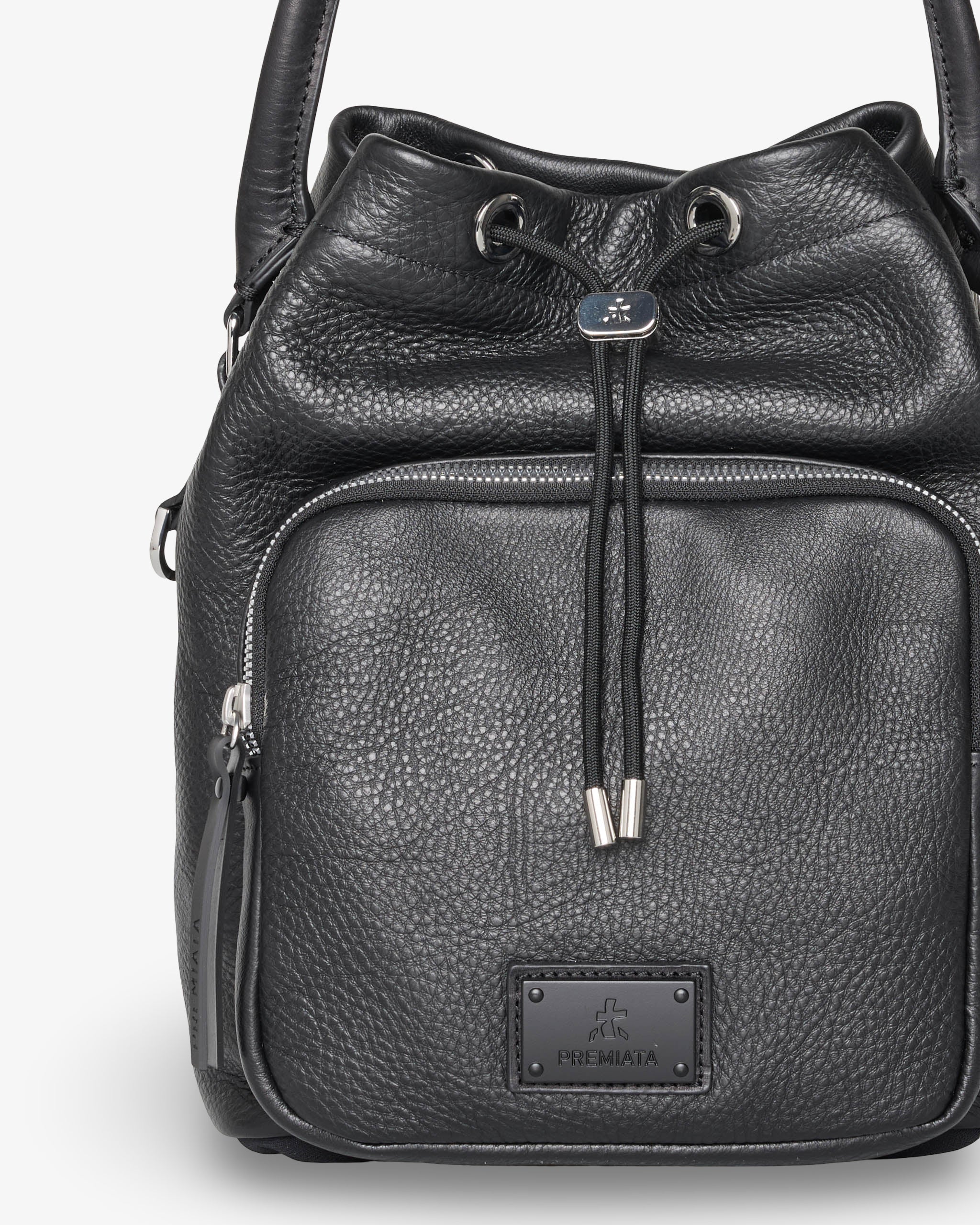 Premiata Mia 2181s sac cuir noir compact femme