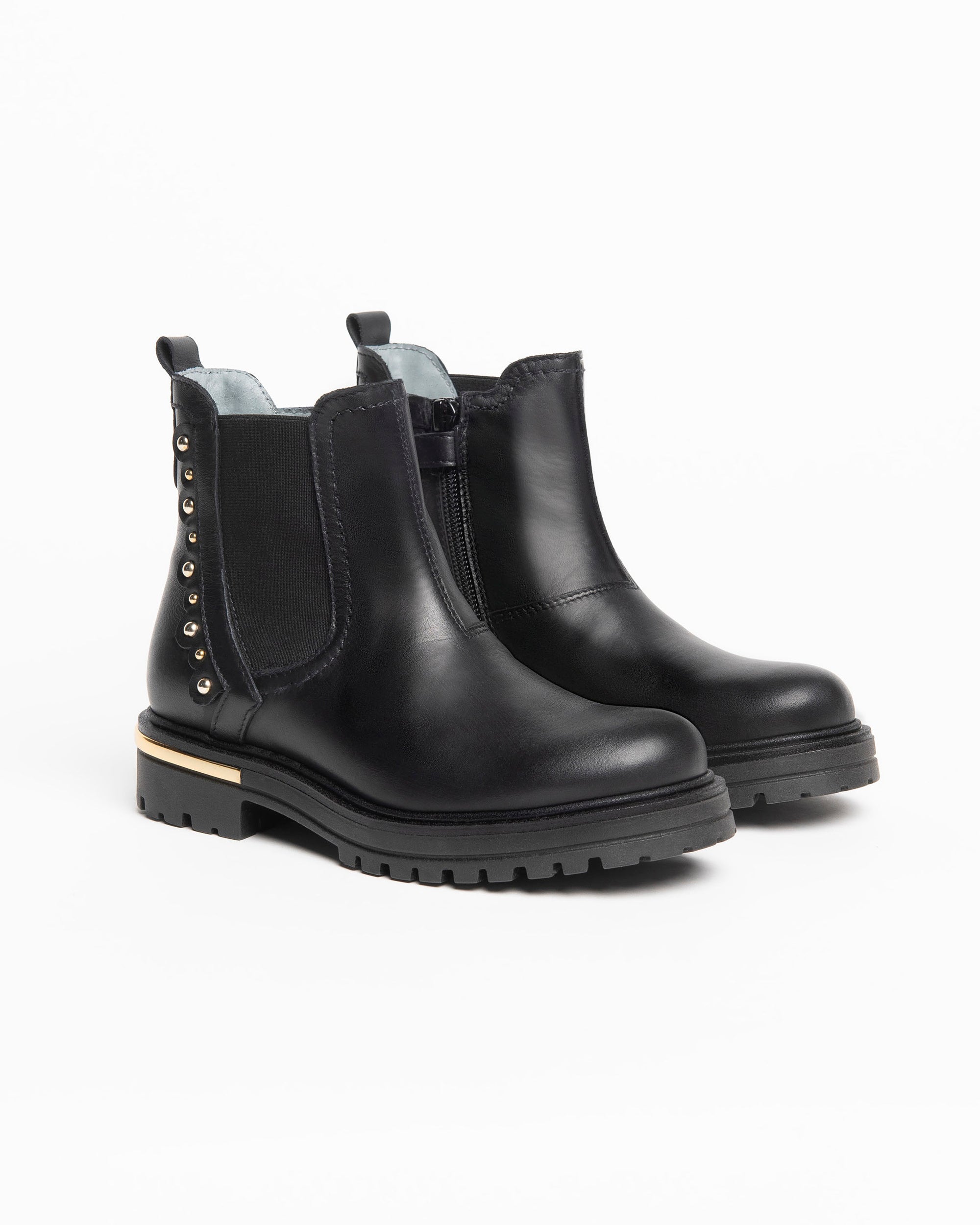 Nero Giardini Ankle Boots bottines fille cuir chelsea clous