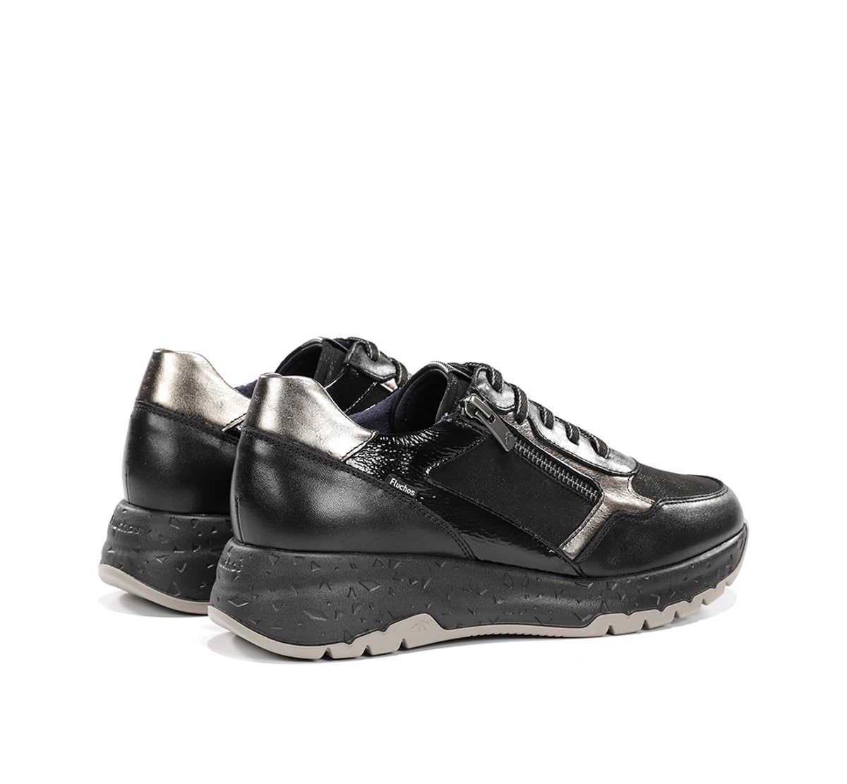 Fluchos Deportivos Nexus F2308 baskets femme noires cuir