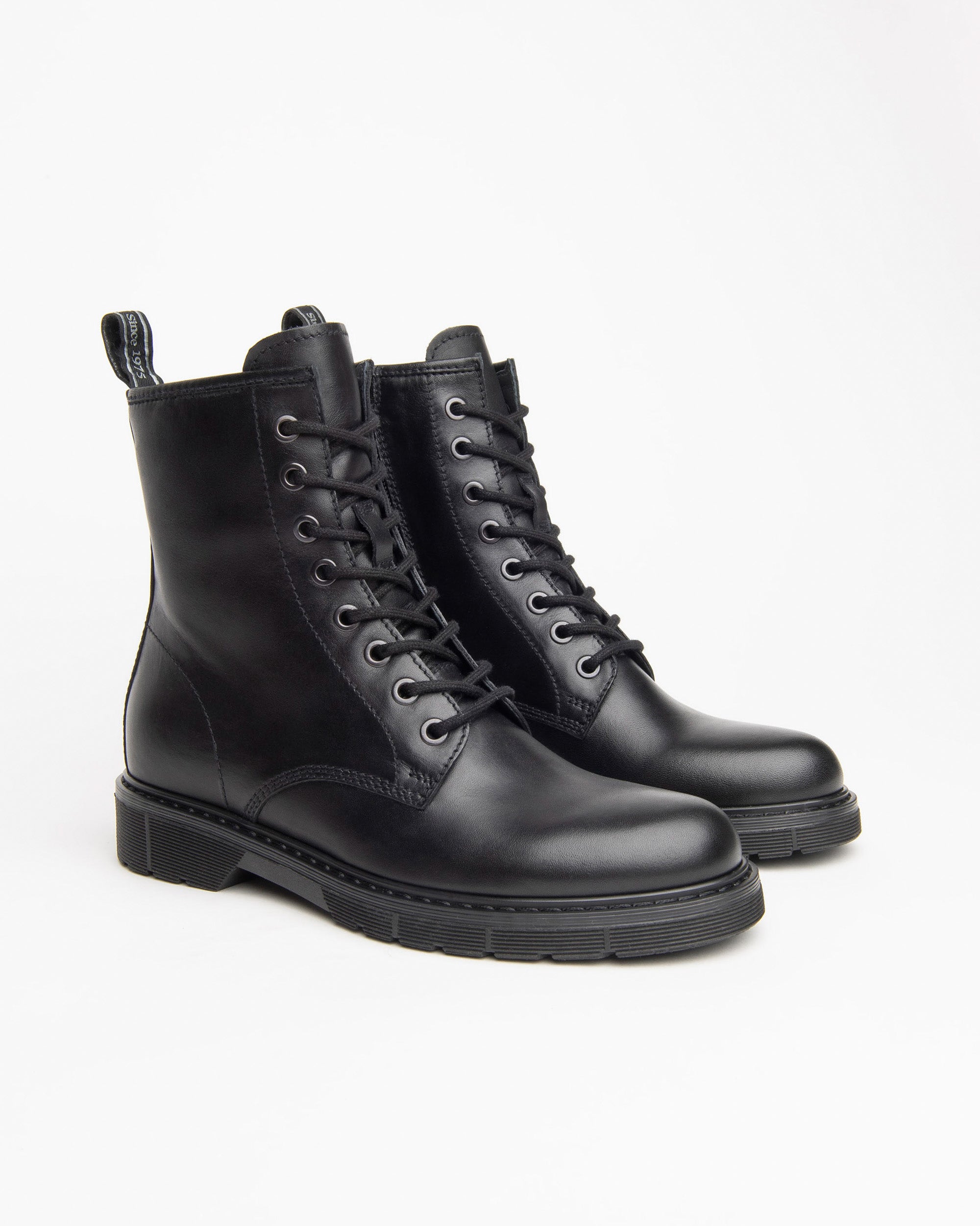 Nero Giardini Combat Boots rangers cuir femme hiver