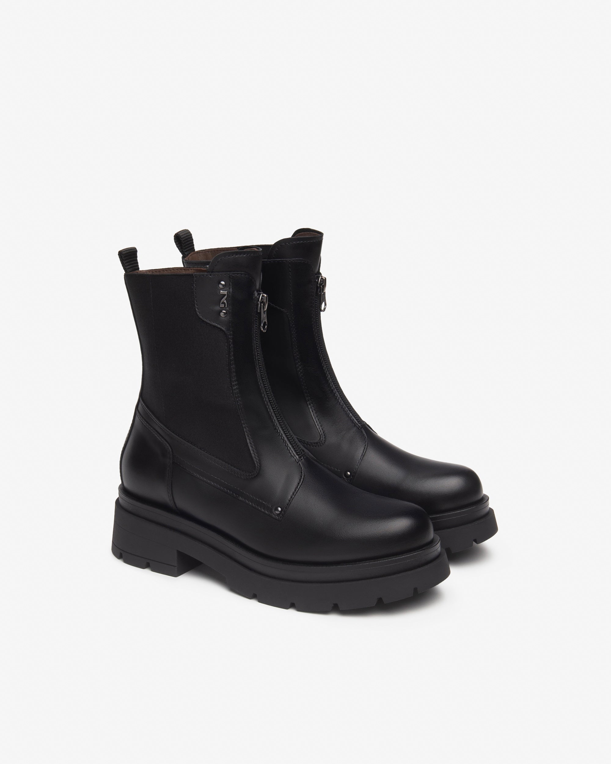 Nero Giardini Chelsea Boots bottines cuir femme 38
