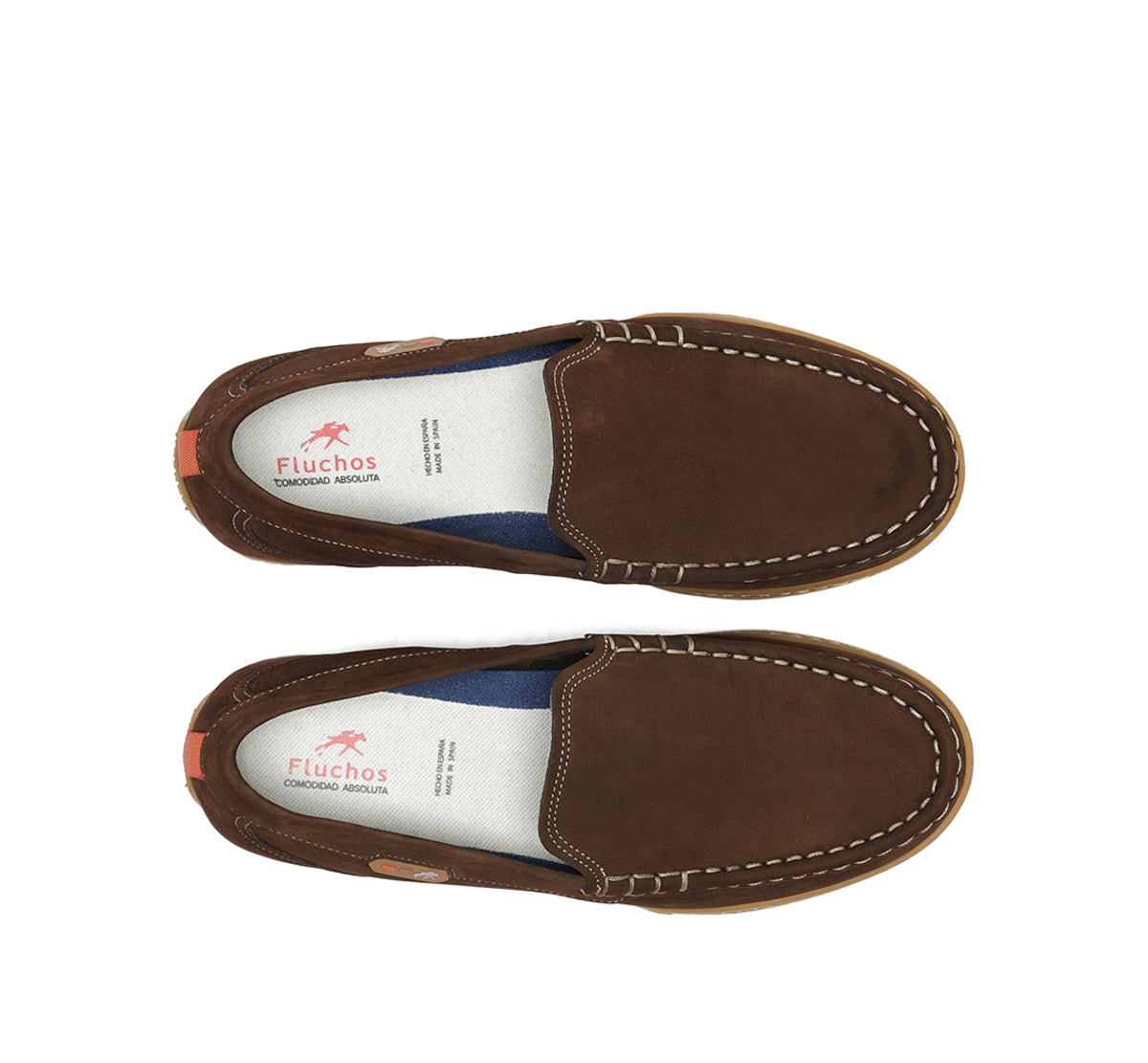 Fluchos Bruno F2432 mocassin homme marron cuir