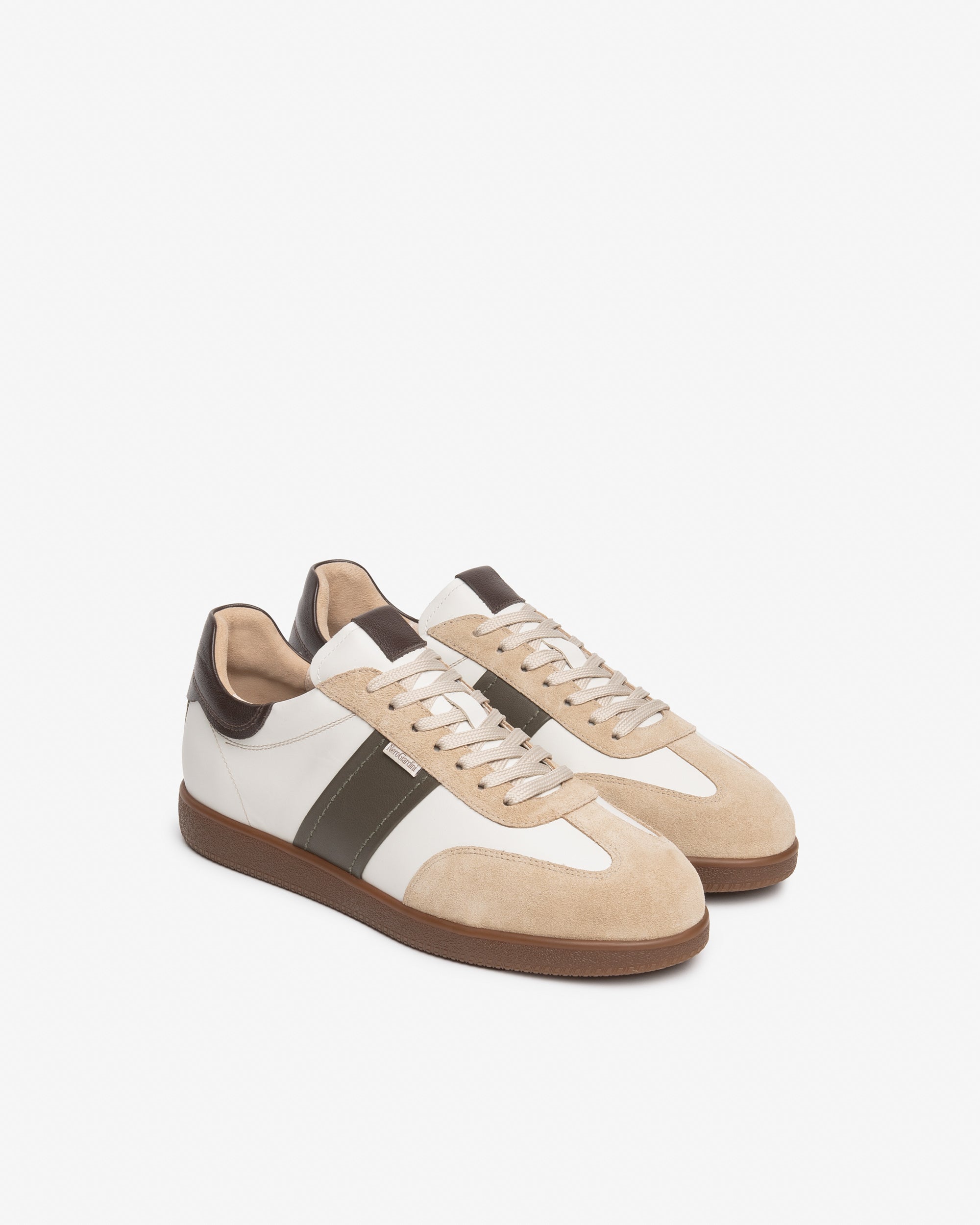 Nero Giardini Sneakers baskets homme cuir et daim