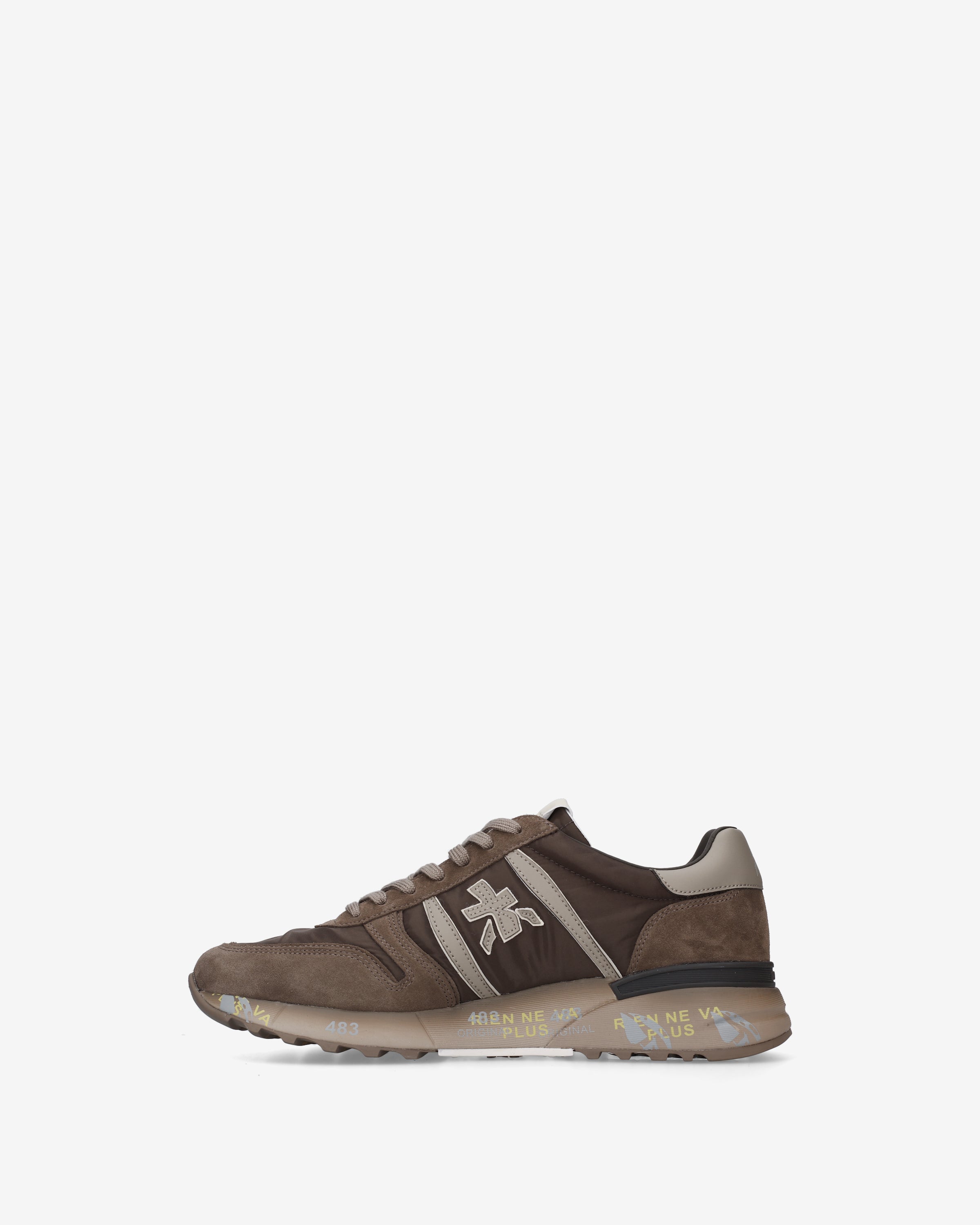 Premiata Lander 8410 sneakers homme nylon marron