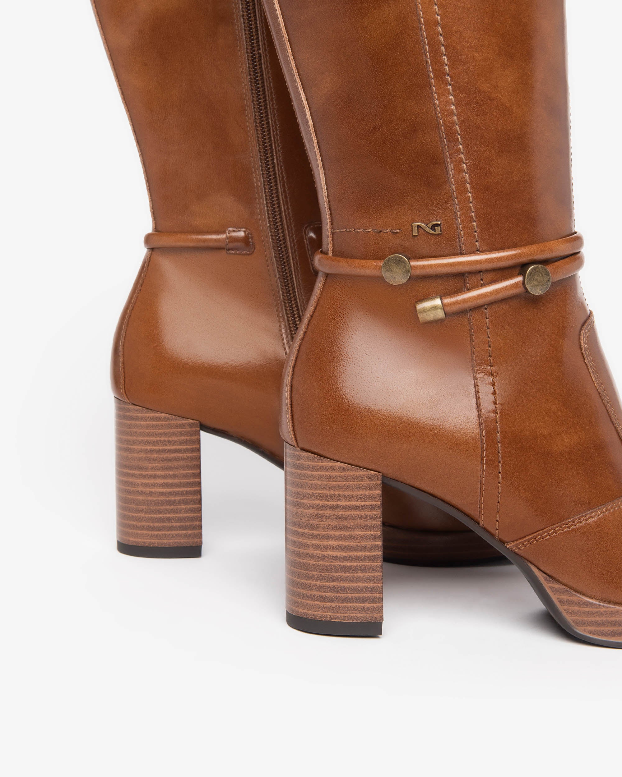 Nero Giardini Boots Bottes Cuir Femme