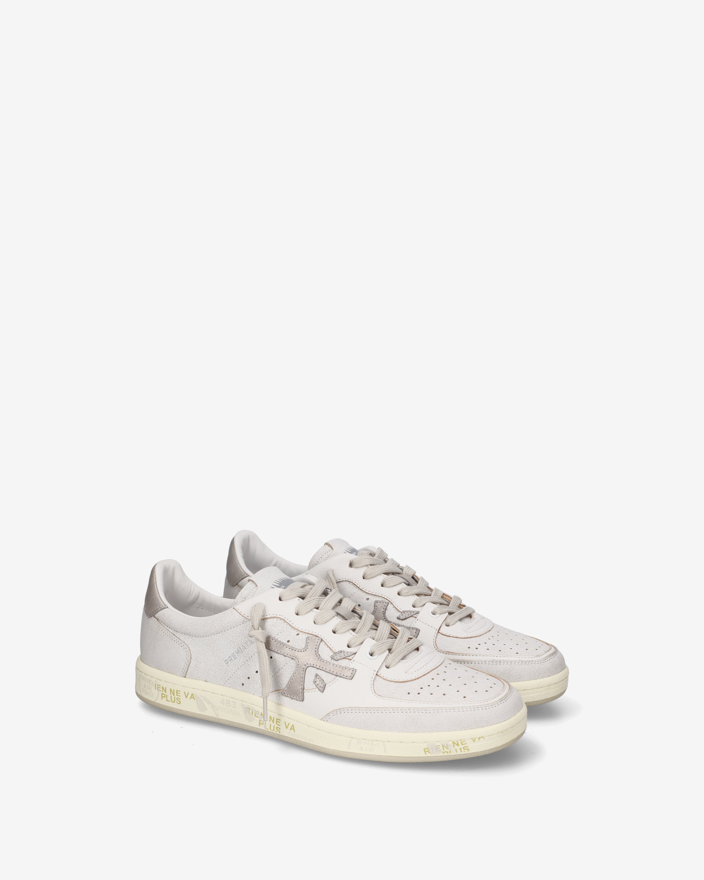 Premiata Bskt Clay 8447 baskets blanc homme cuir