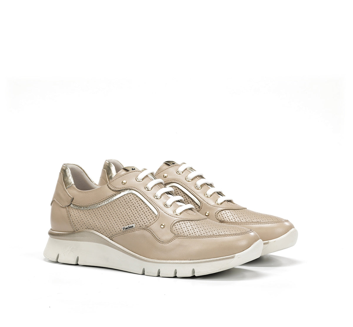Fluchos Union F2175 baskets taupe confort femme