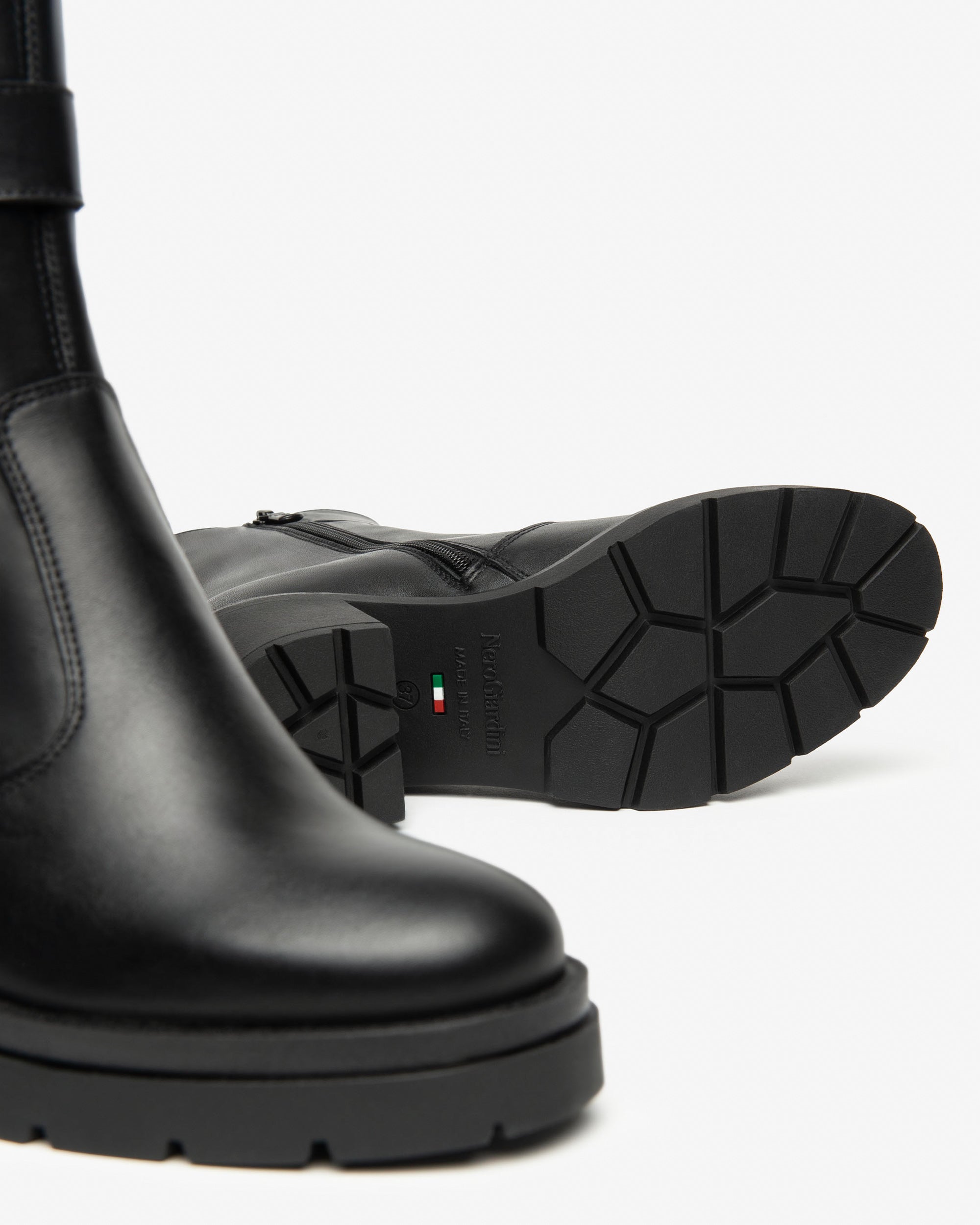 Nero Giardini Chelsea Boots bottines cuir femme hiver