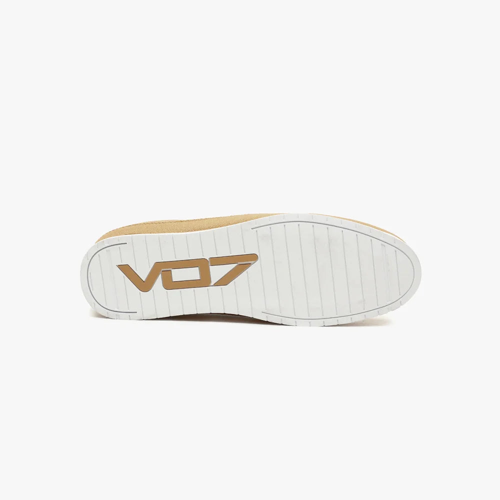 VO7 Yacht 10 Taupe sneakers toile taupe semelle blanche