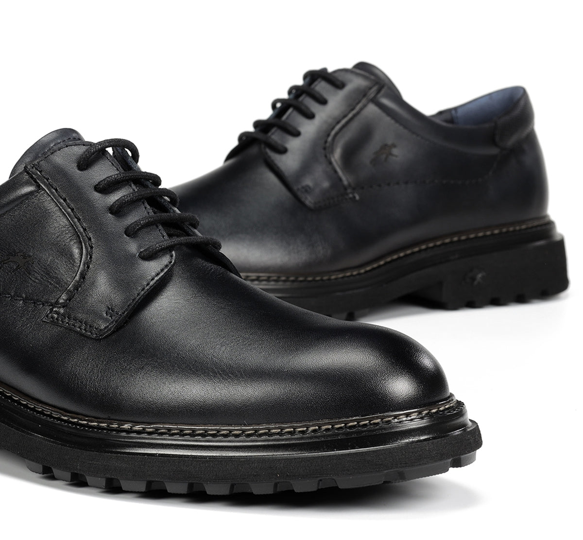 Fluchos Lincon F2054 derbies homme bleu confort