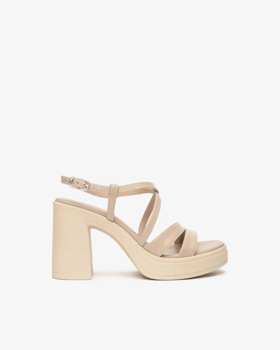Nero Giardini Sandals Sandales Cuir Femme Italie