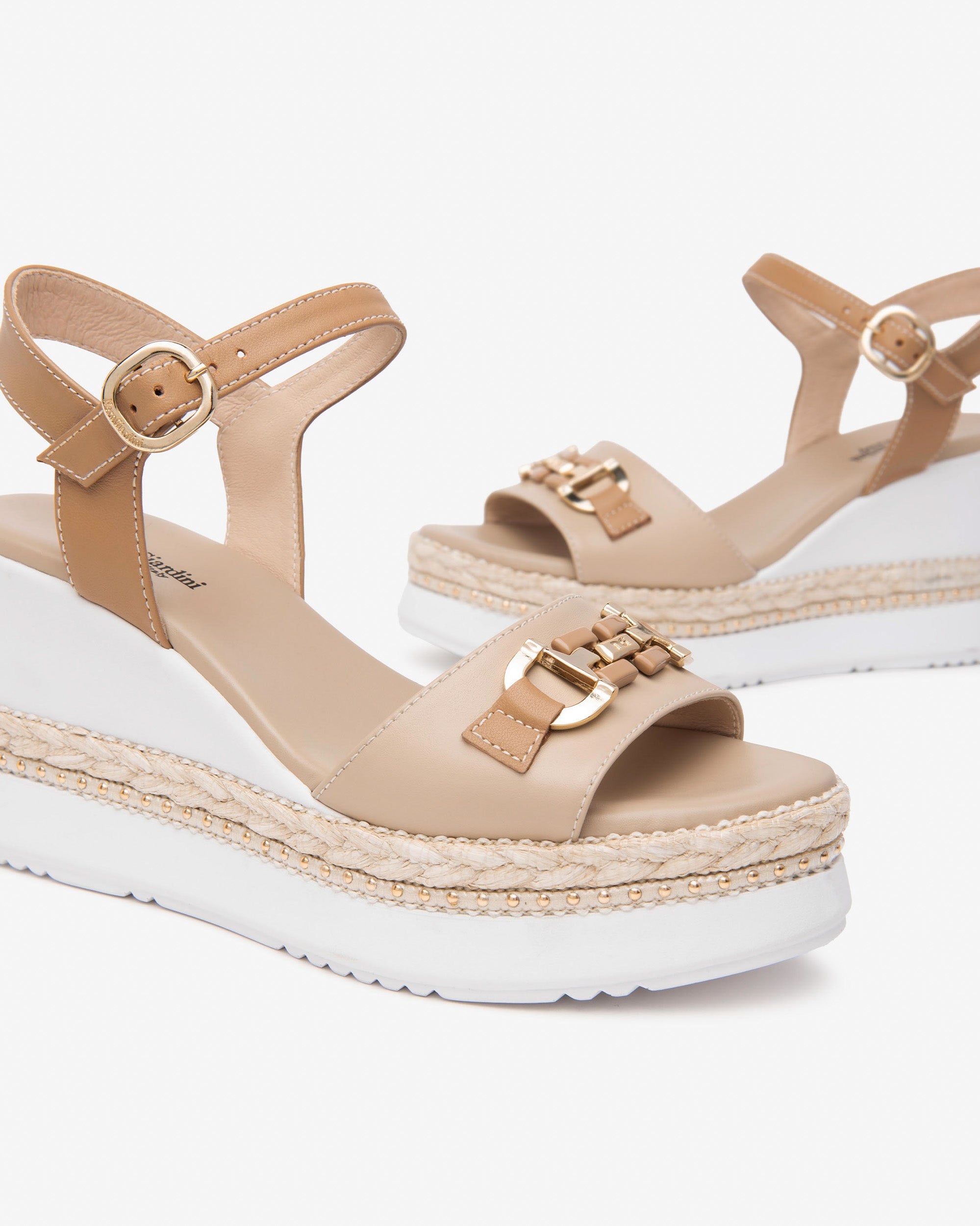 Nero Giardini Sandals sandales cuir femme confort pointure 38