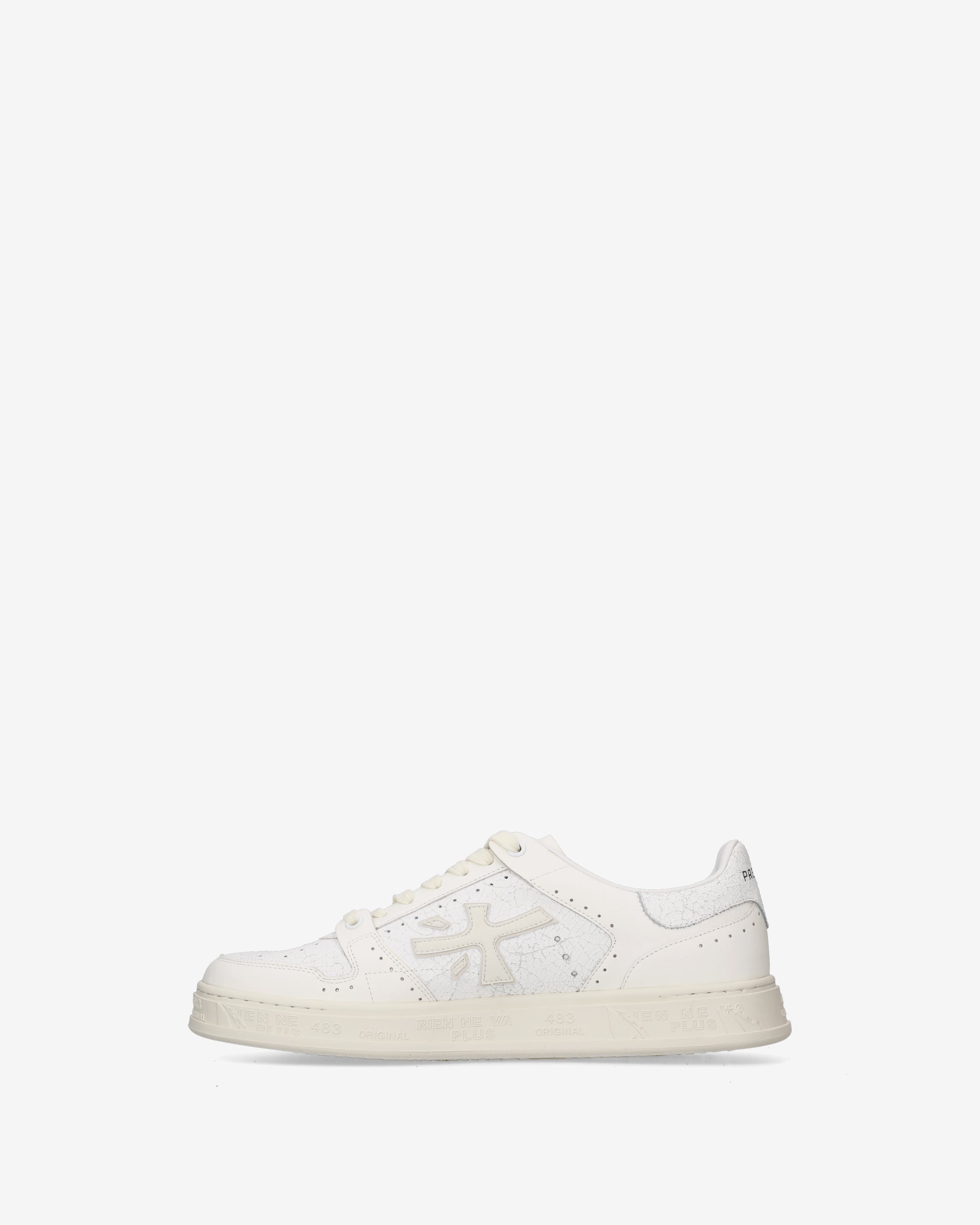 Premiata Quinn 8649 baskets homme blanc crème