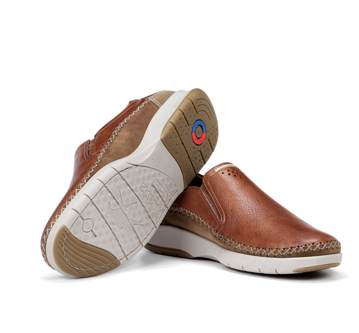 Fluchos Maui F0794 slip-on homme marron cuir casual