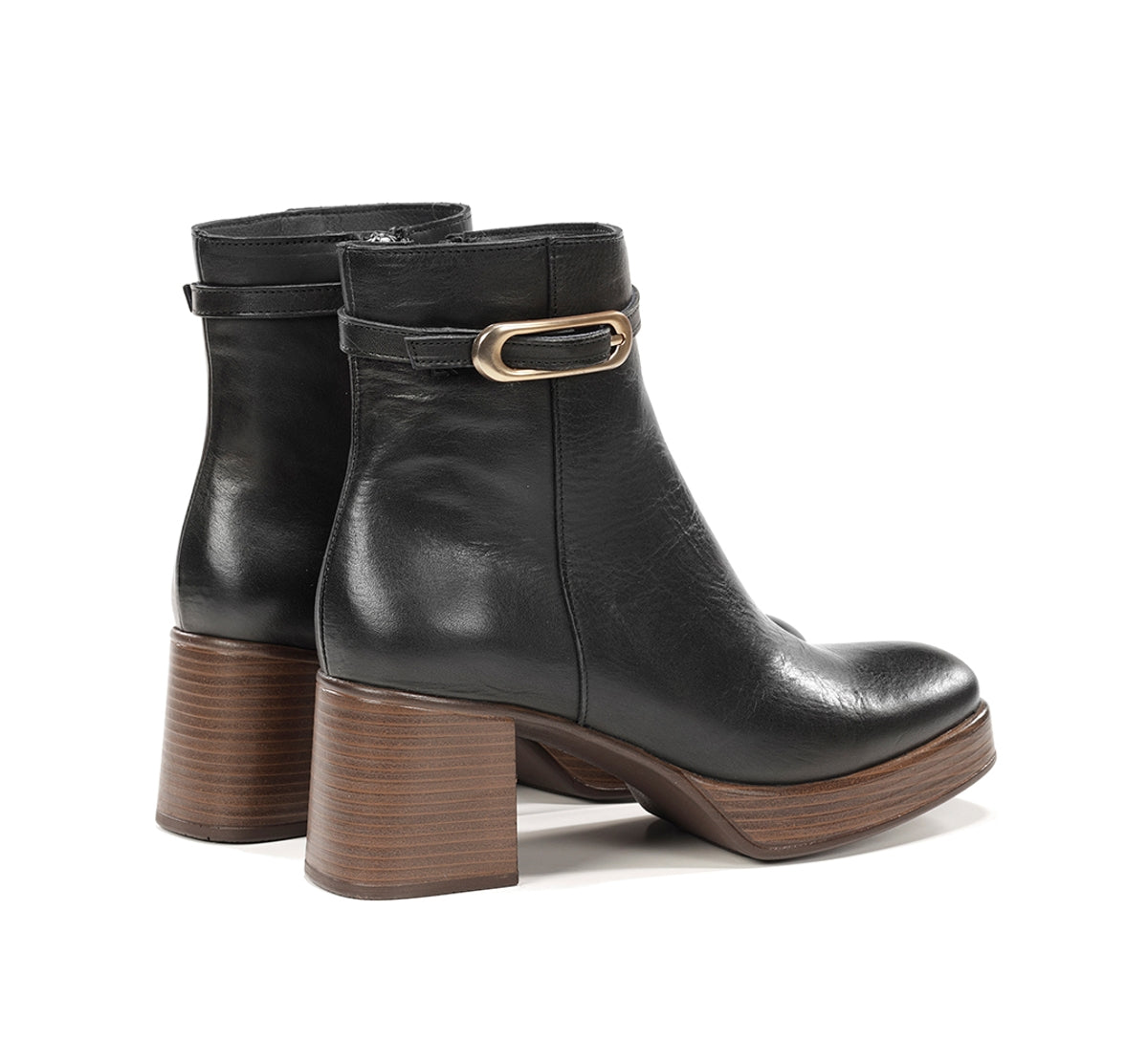 Dorking by Fluchos Cristel D9733 Bottine Femme Noir
