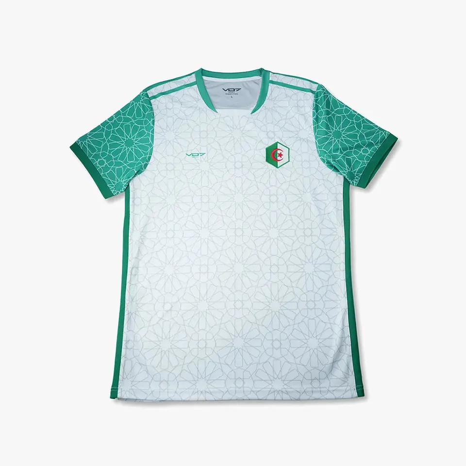 VO7 Algérie White maillot homme blanc taille M