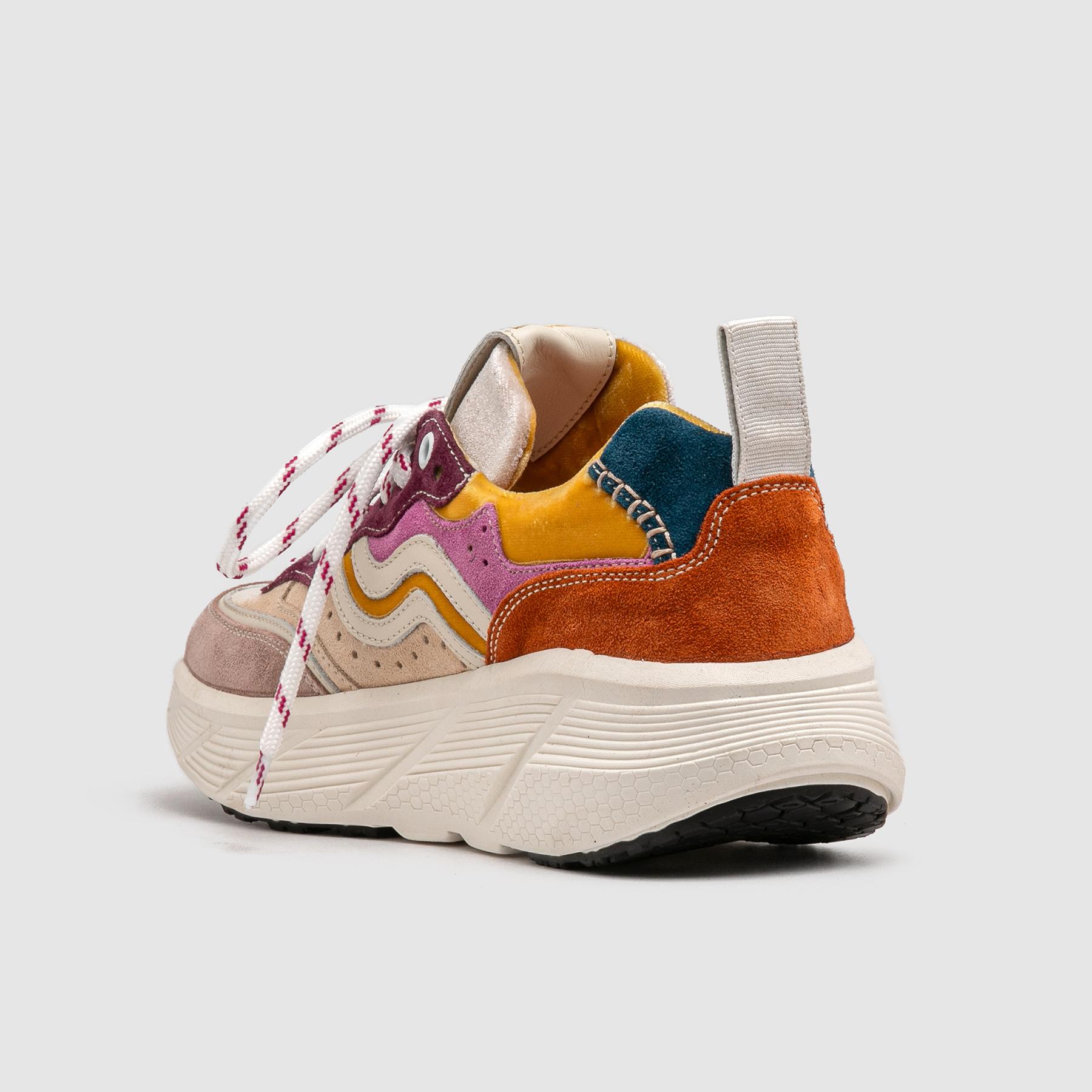 Primabase Fuji baskets femme cuir confort