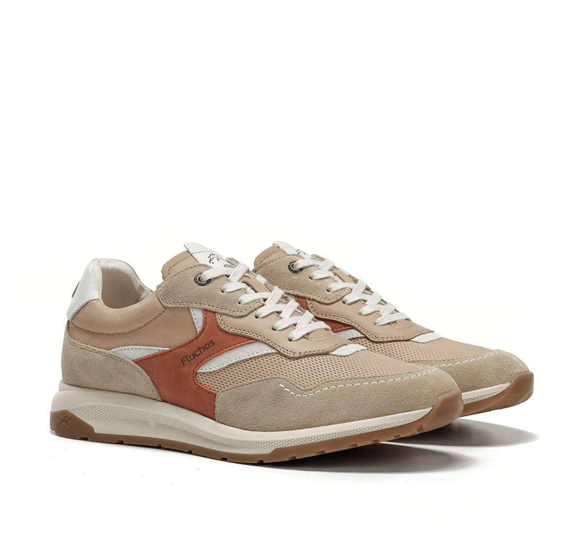 Fluchos Karter F2404 baskets homme beige souple