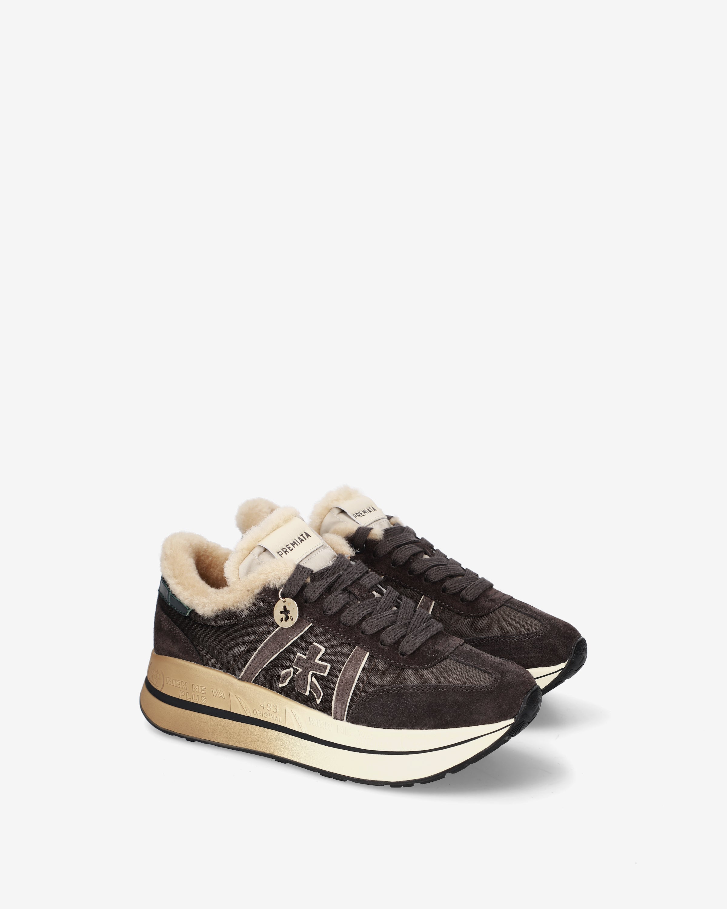 Premiata Bethcoin 8505M Sneakers Plateforme Cuir