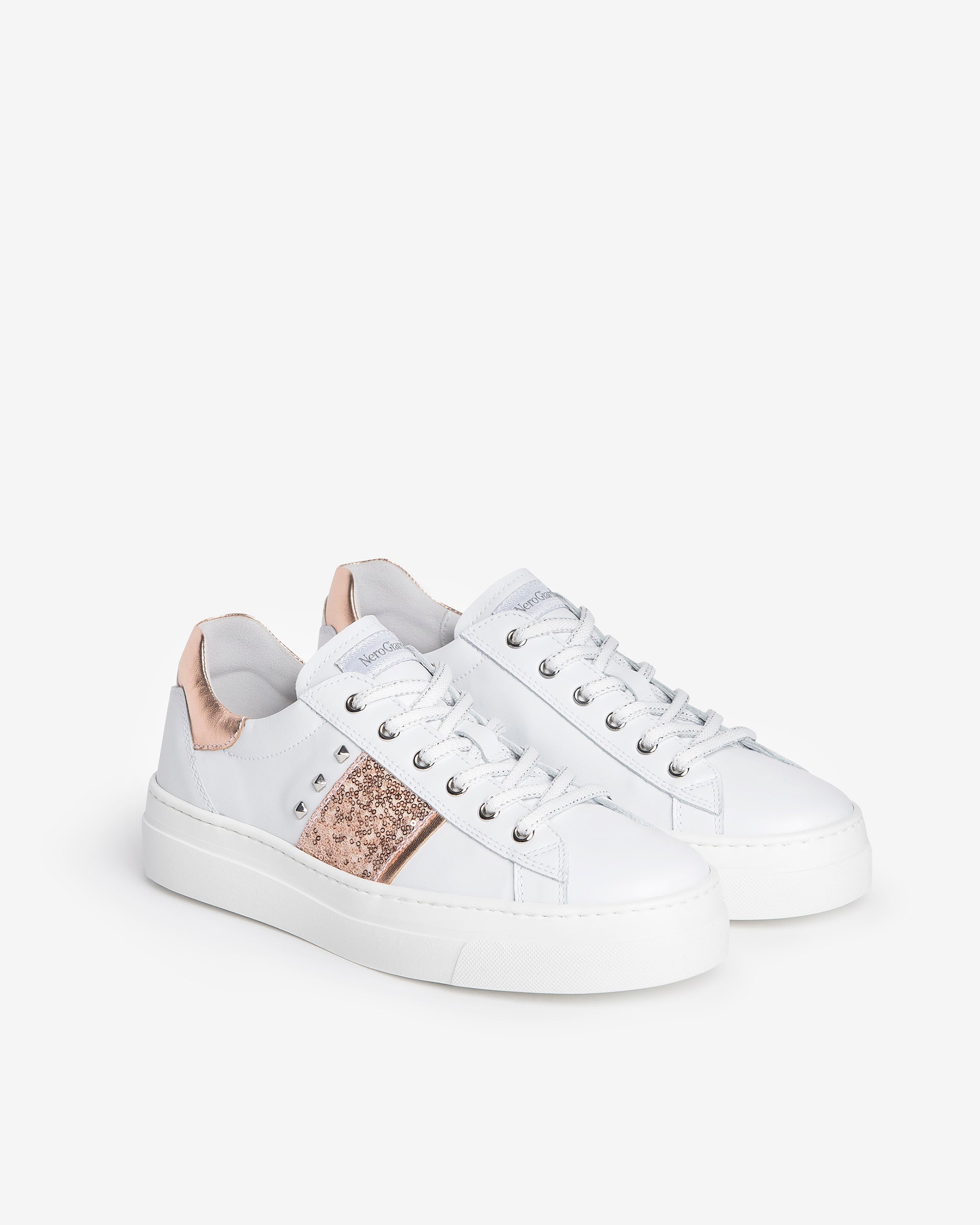 Nero Giardini Sneakers Baskets Femme Cuir Pointure 38