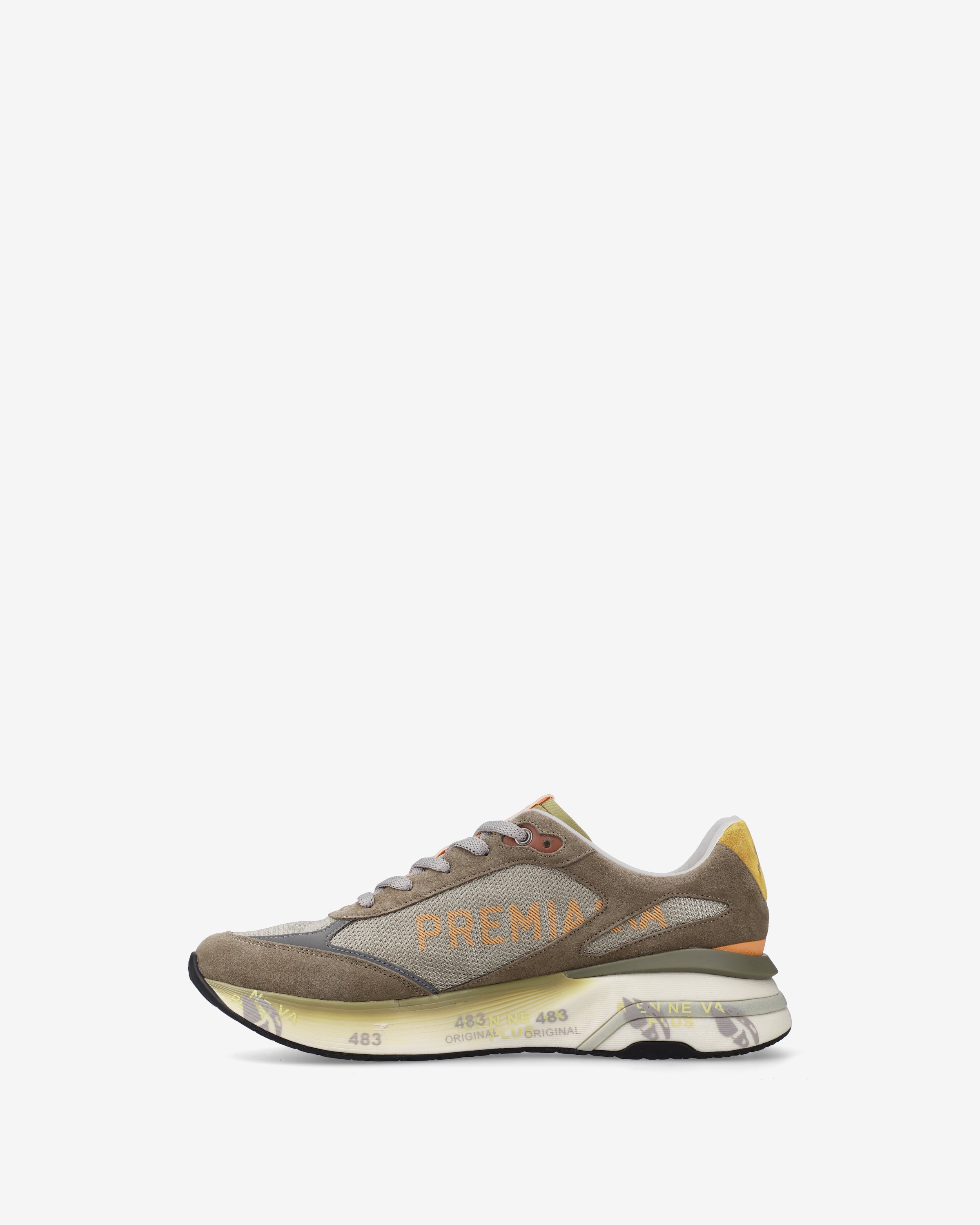 Premiata Moerun 7871 sneakers mesh gris homme