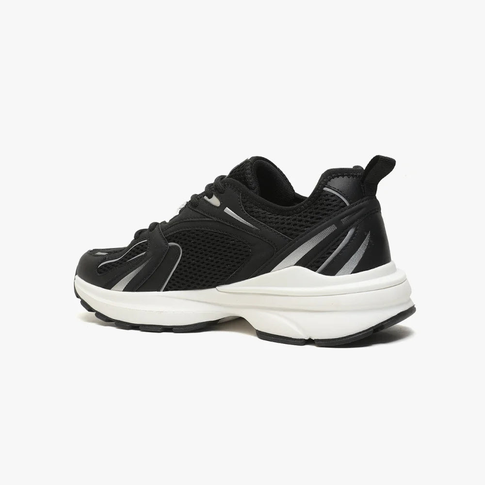 VO7 Street K Seven BLK Sneaker Chunky Noire Blanche