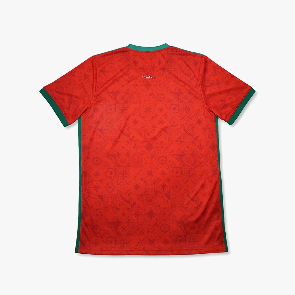 VO7 Maillot Portugal Red maillot foot rouge respirant