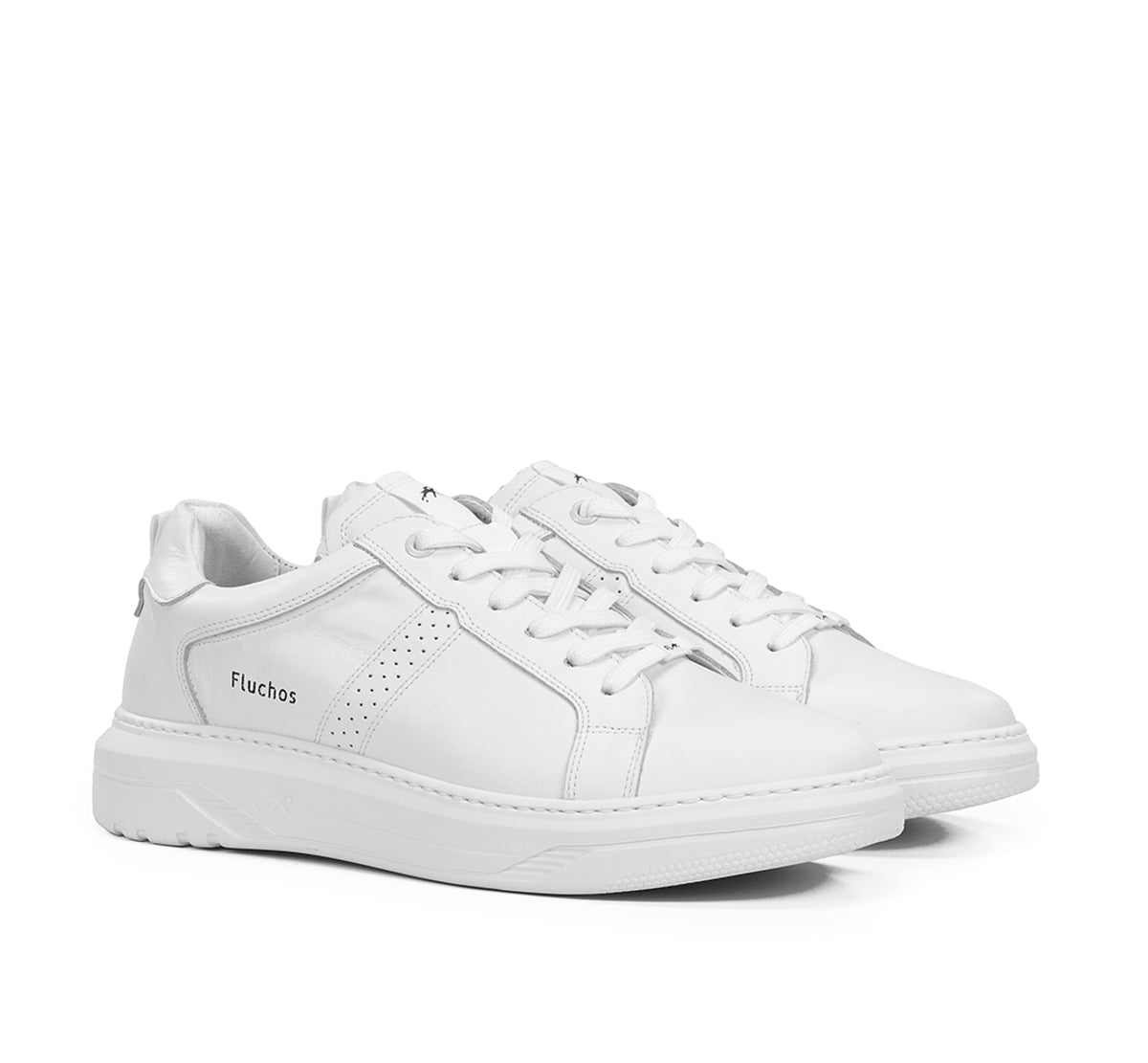 Fluchos Boston F1966 baskets homme blanc confort