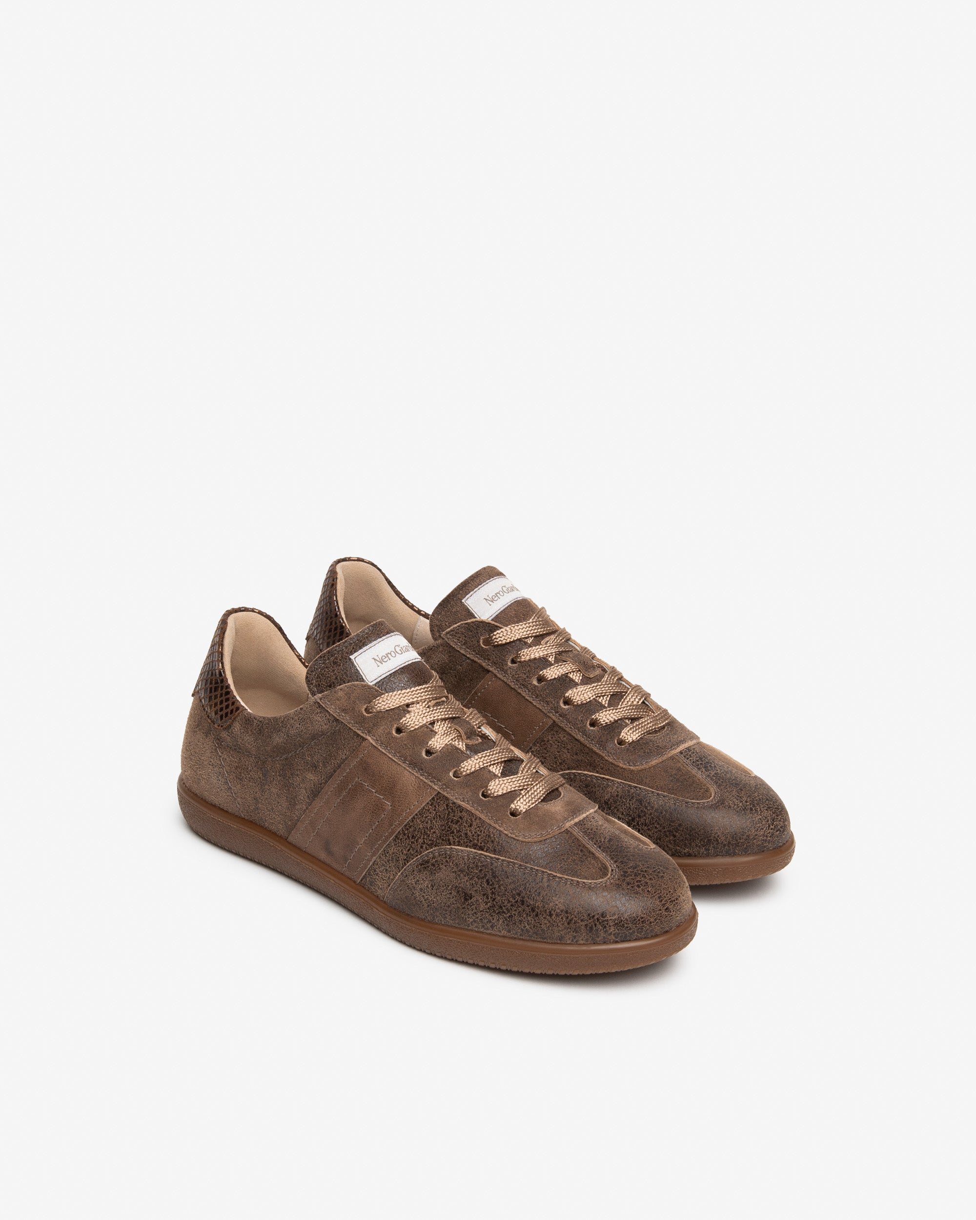 Nero Giardini Sneakers Cuir Femme Vintage 35-41