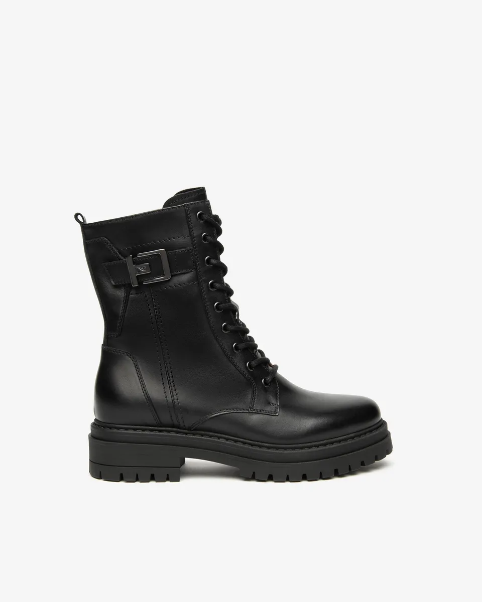 Nero Giardini Combat Boots rangers cuir femme