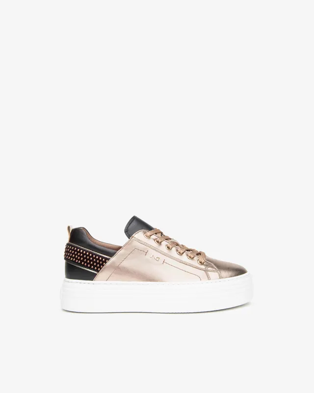 Nero Giardini Sneakers baskets cuir daim femme confort