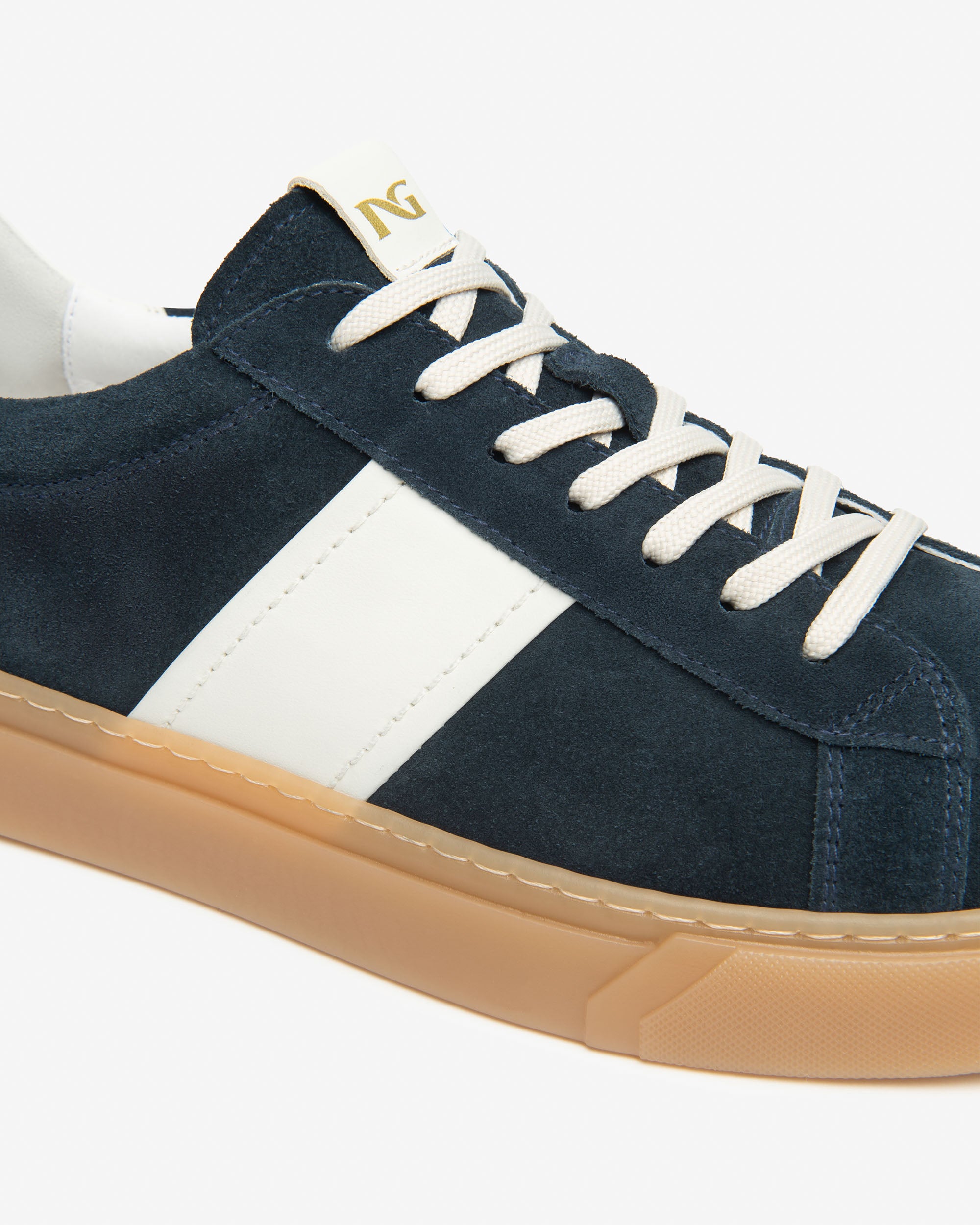 Nero Giardini Sneakers baskets cuir suède homme