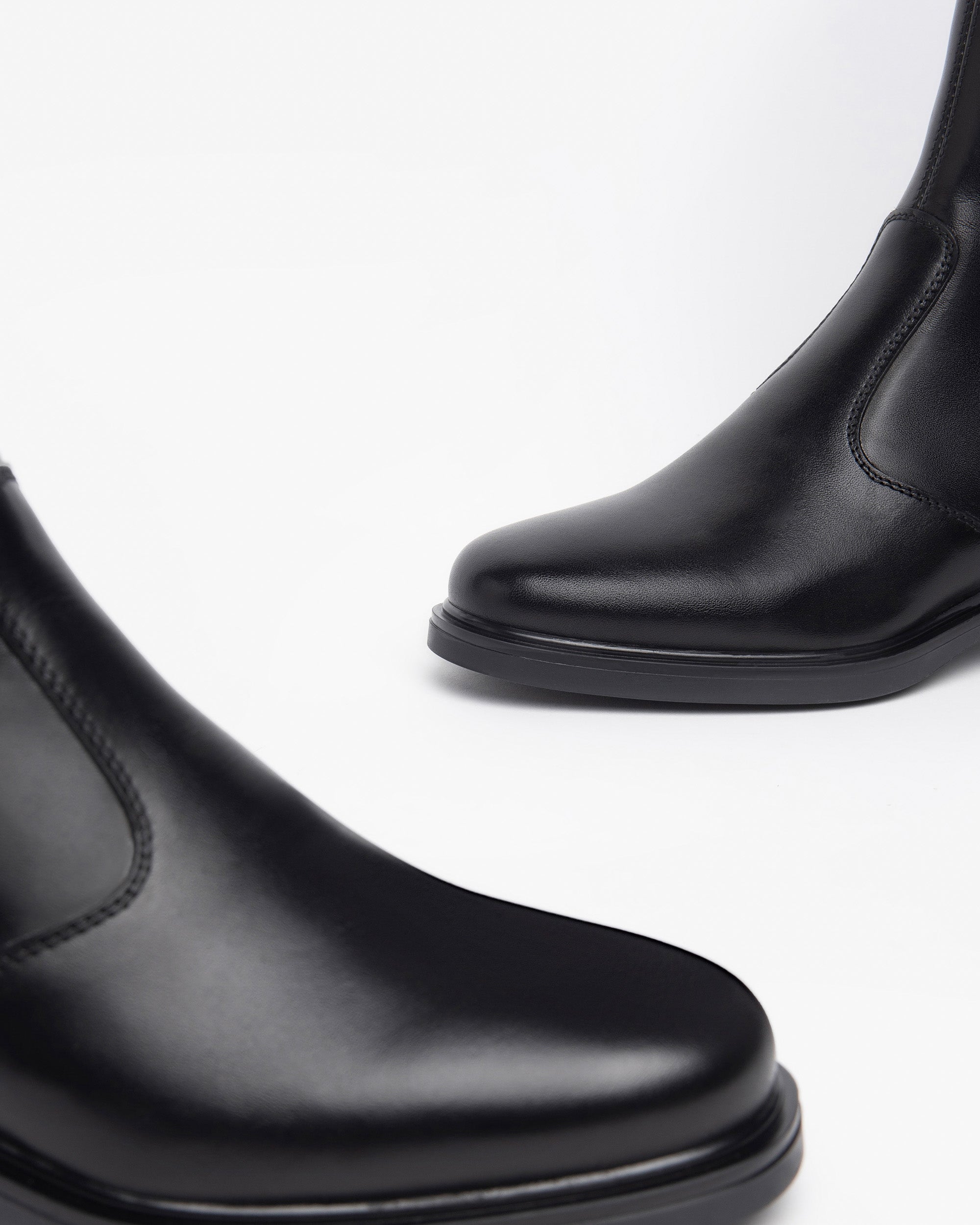 Nero Giardini Bottes cuir femme talon 30 zip