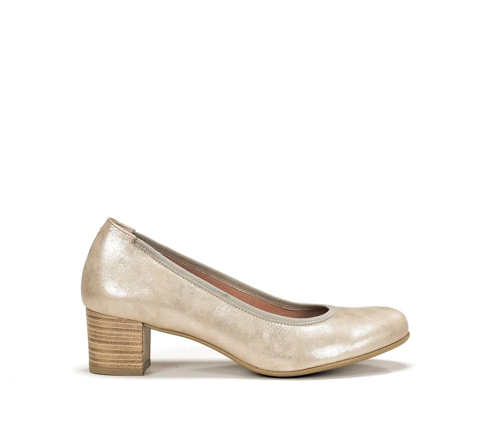 Dorking by Fluchos Geminis D8469 escarpin doré femme talon