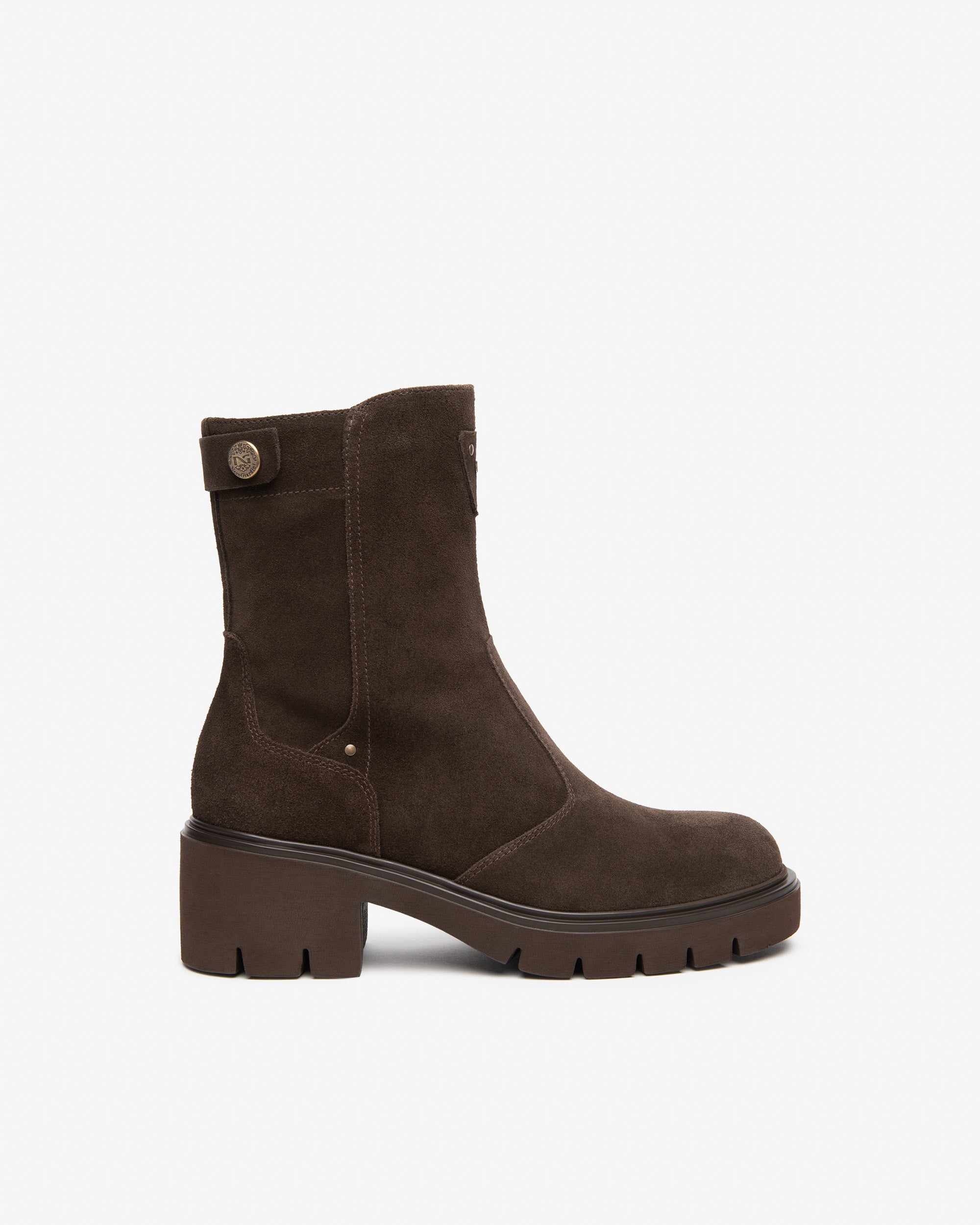 Nero Giardini Ankle Boots bottines daim femme zip talon 60