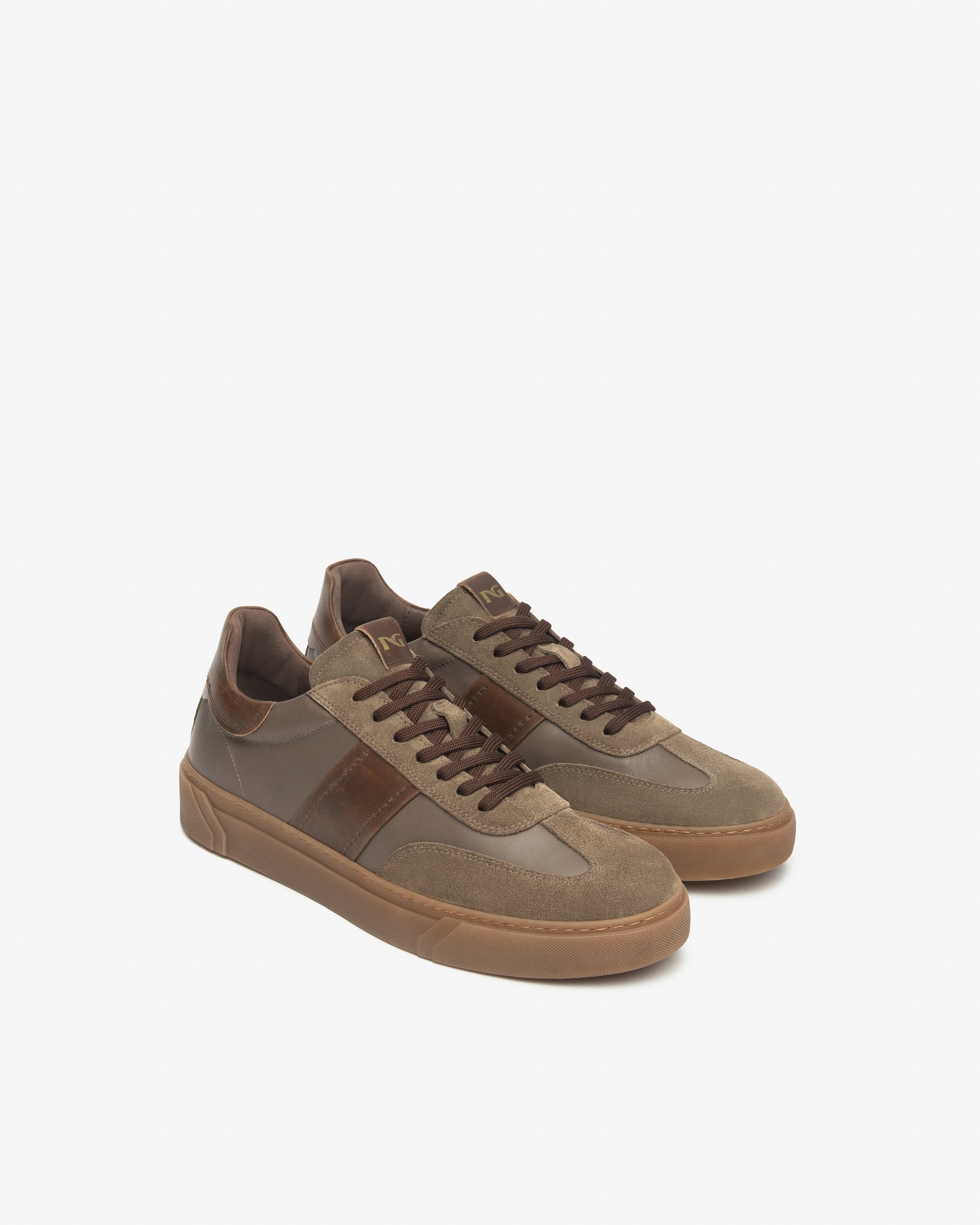 Nero Giardini Sneakers baskets homme cuir daim pointure 42