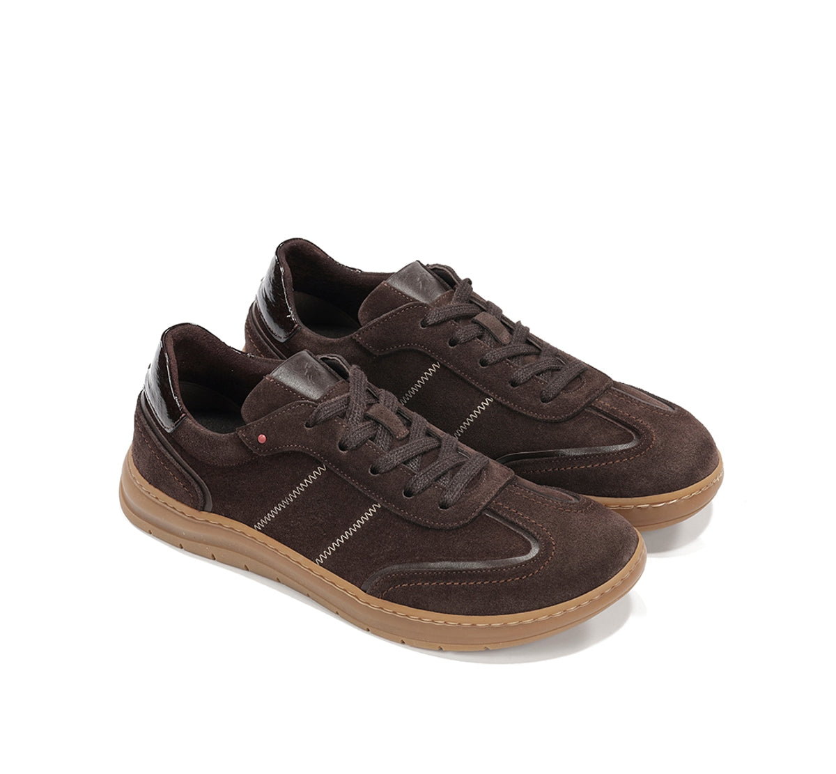 Fluchos Jungle F2554 baskets femme marron cuir souple