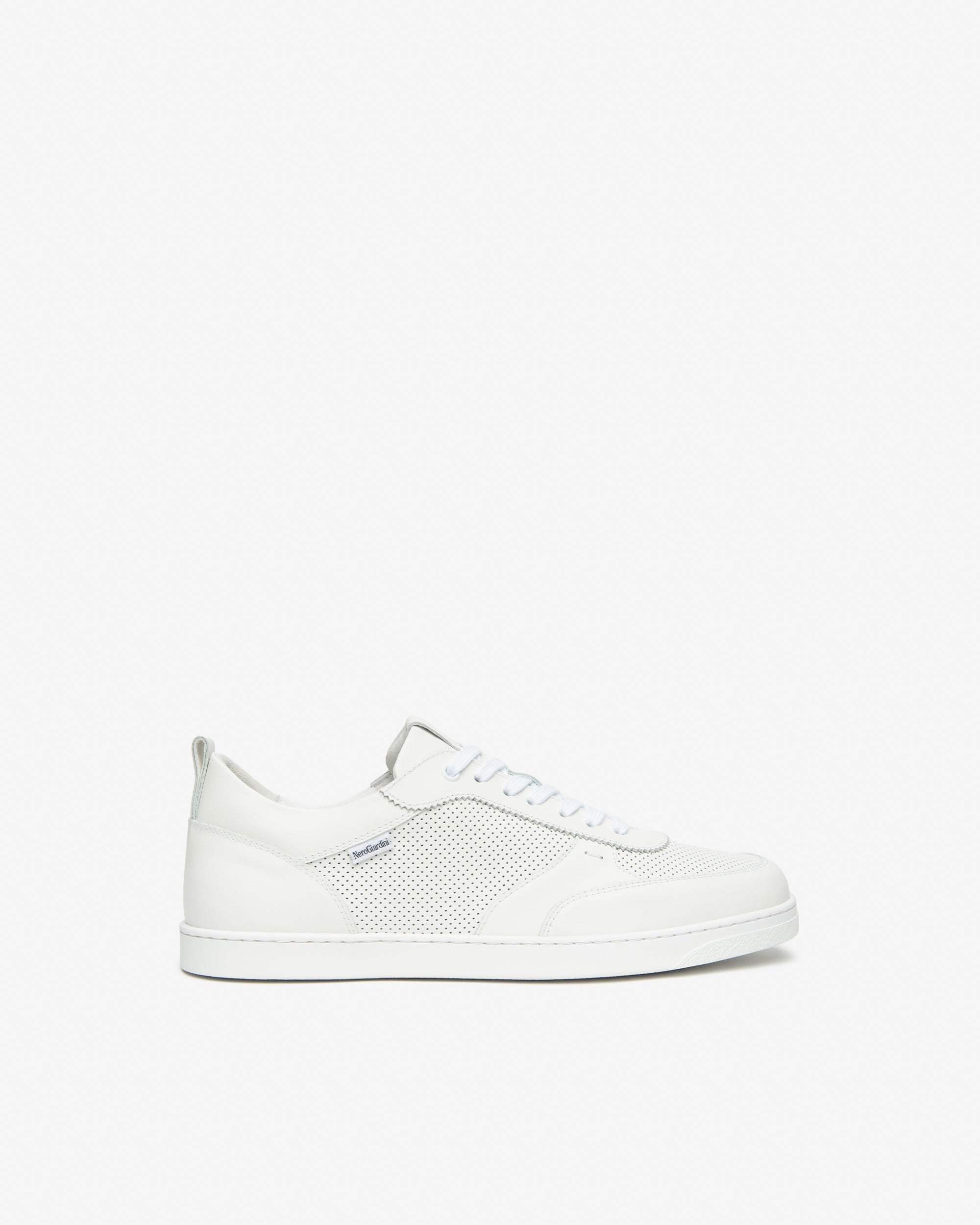 Nero Giardini Sneakers baskets cuir homme toile