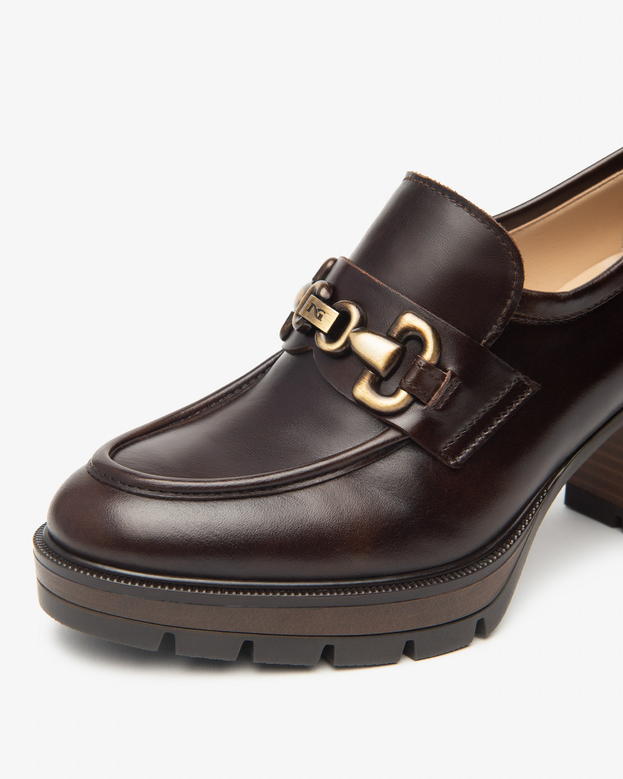 Nero Giardini Loafers mocassins femme cuir automne
