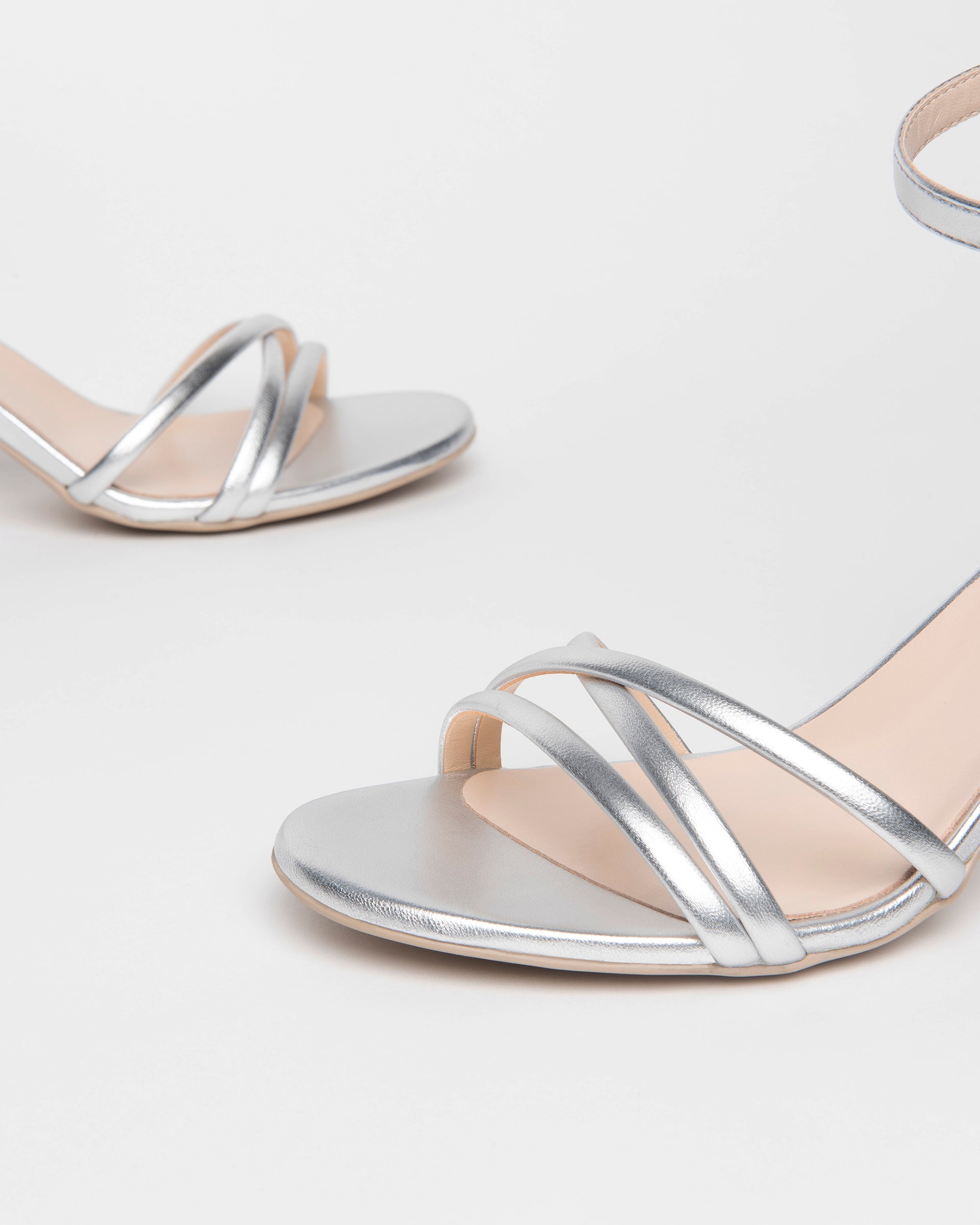 Nero Giardini Sandals sandales cuir femme talon 7,5 cm