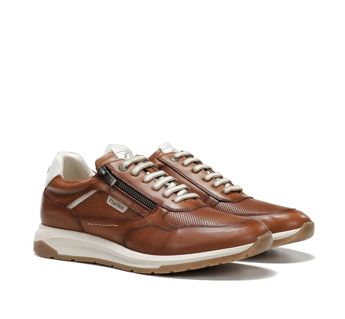 Fluchos Karter F2405 sneakers marron homme cuir