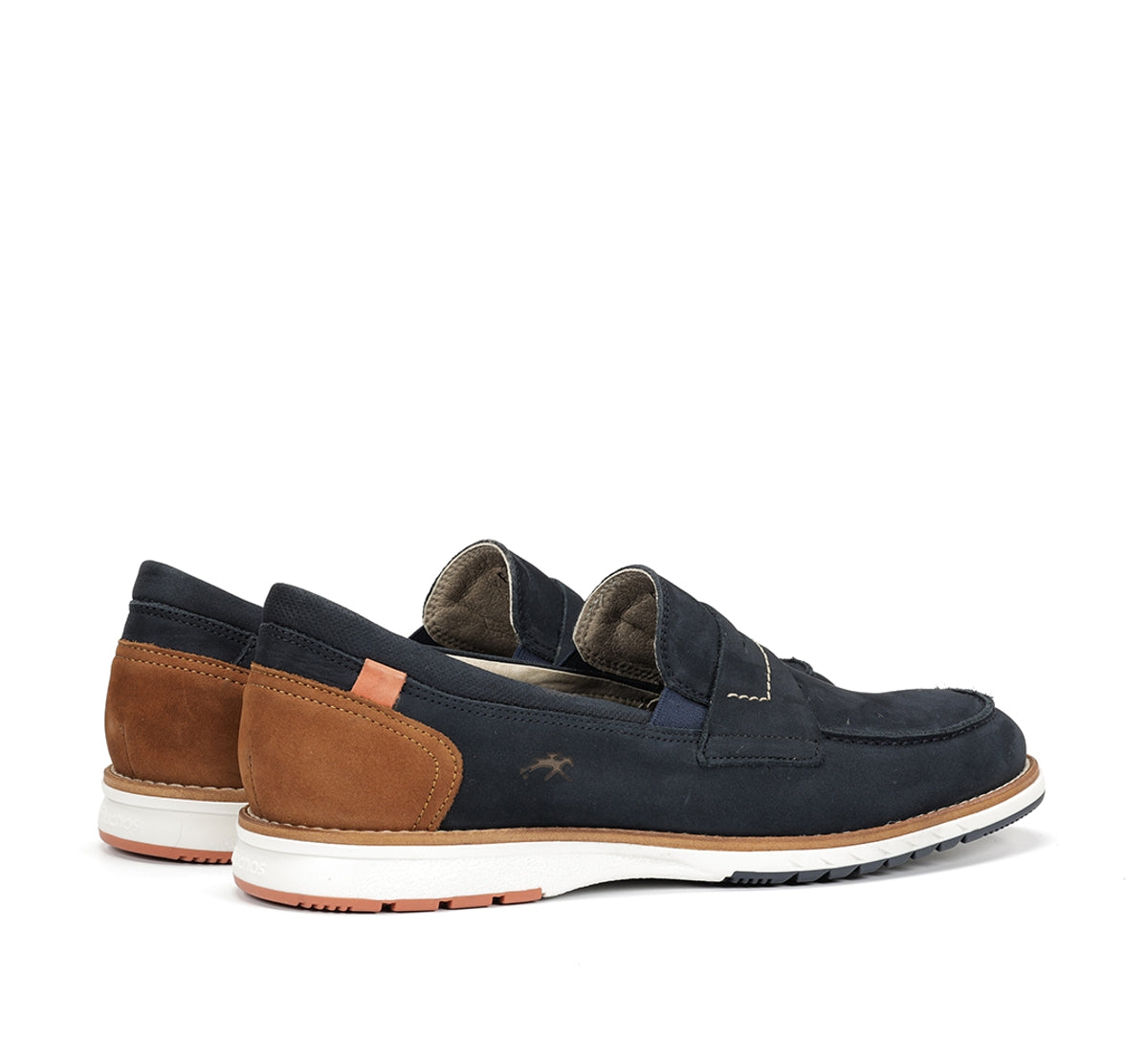 Fluchos Taylor F1980 mocassins bleus homme cuir