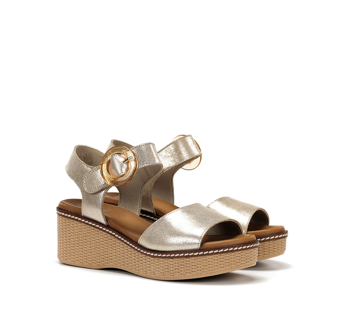 Dorking by Fluchos Nido D9450 sandale dorée femme